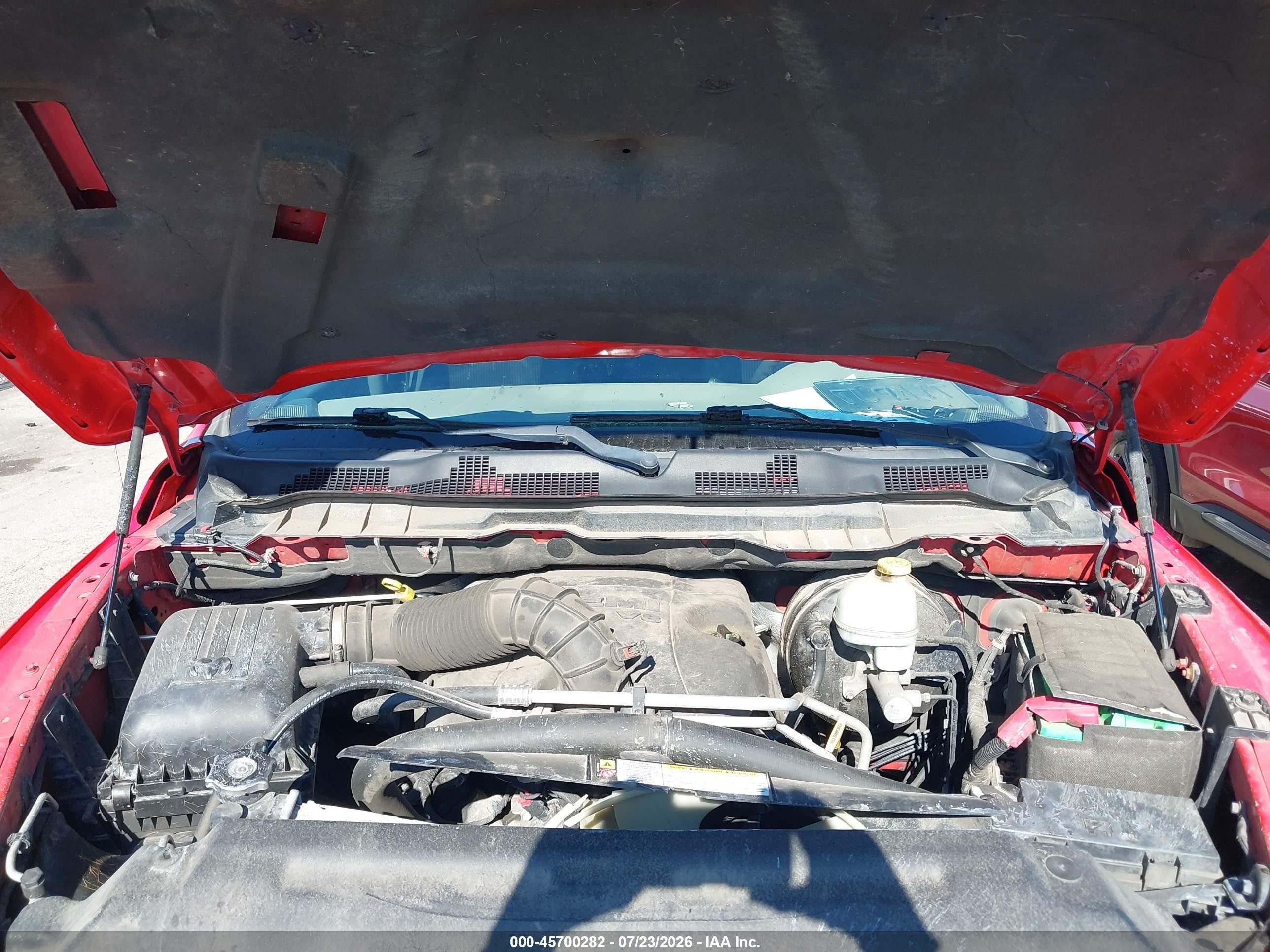 2012 Ram 1500 Express Red vin: 1C6RD7KT3CS234371