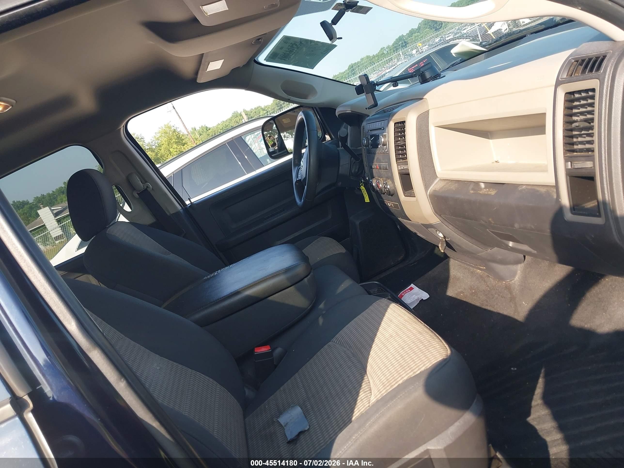 2012 Ram 1500 St Dark Blue vin: 1C6RD7KT3CS269475