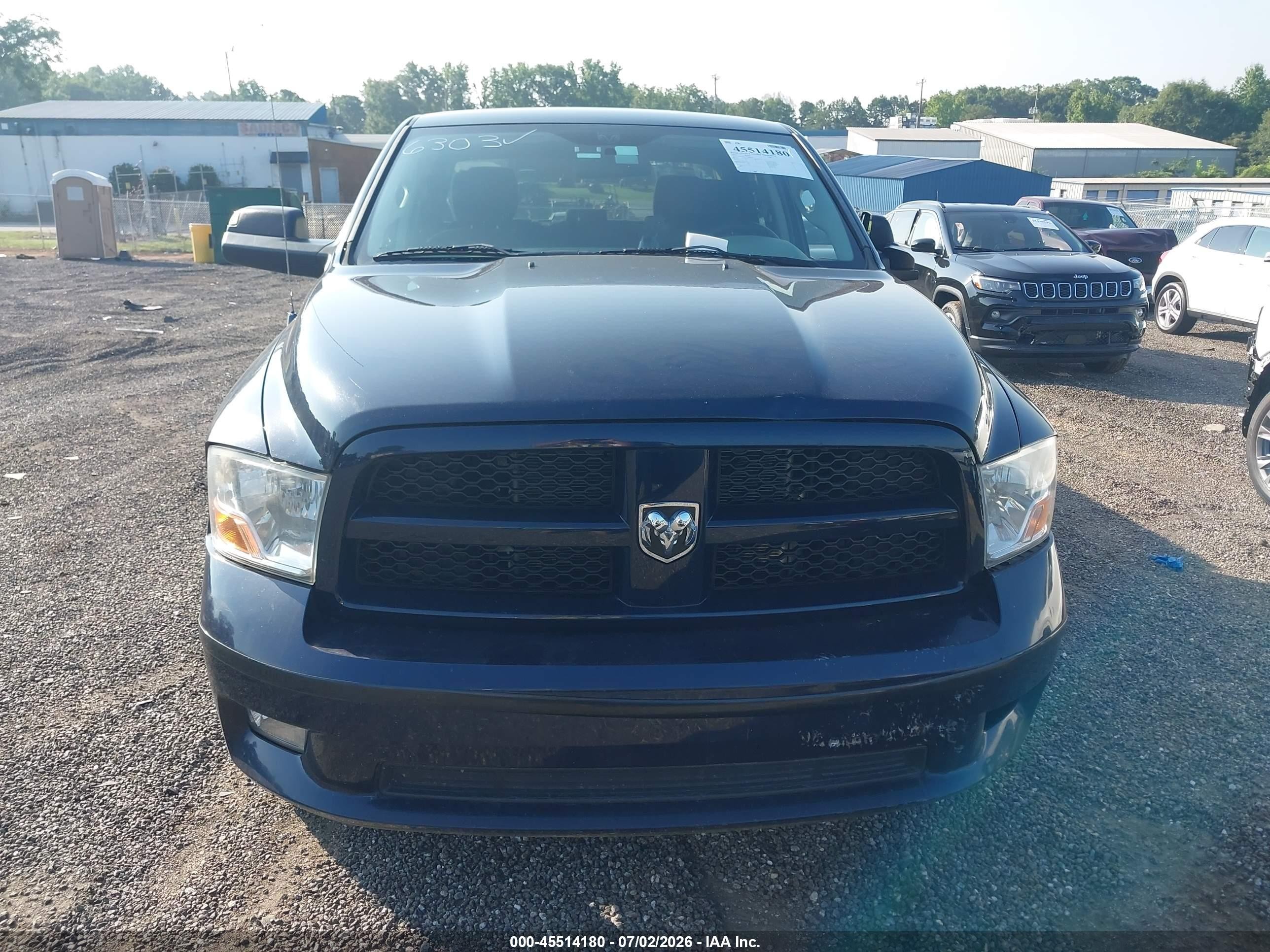 2012 Ram 1500 St Dark Blue vin: 1C6RD7KT3CS269475