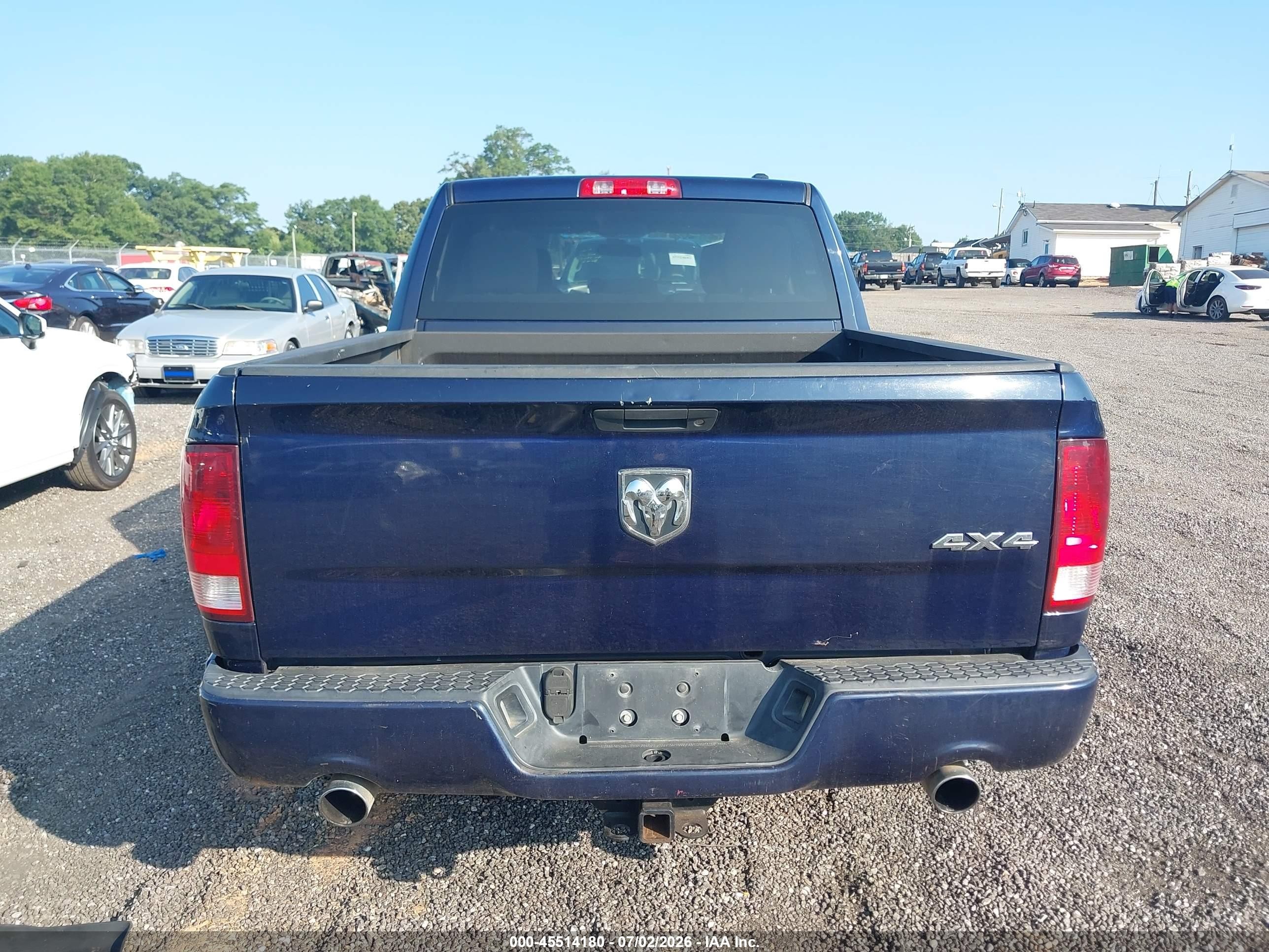 2012 Ram 1500 St Dark Blue vin: 1C6RD7KT3CS269475