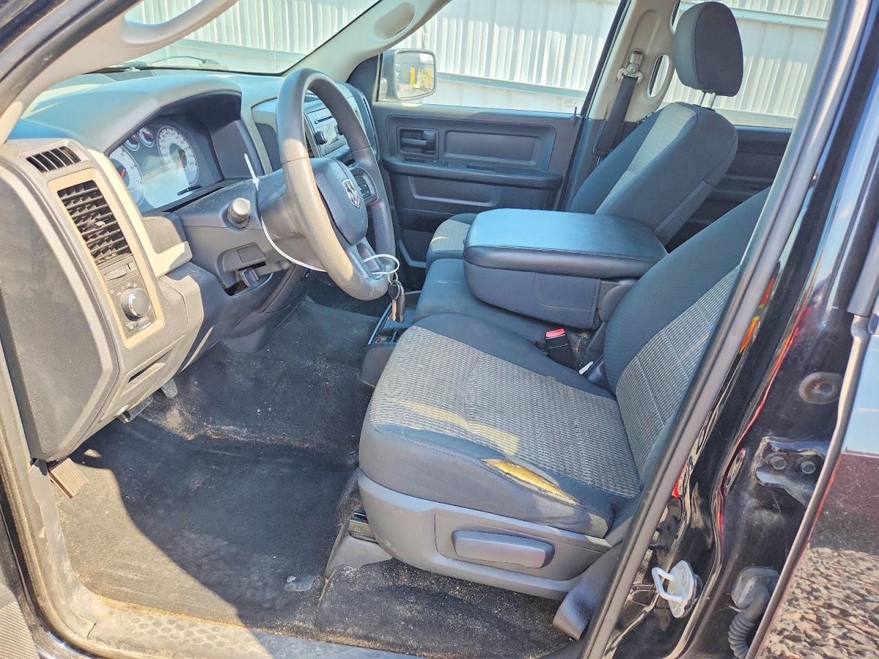 2012 Dodge Ram 1500 St Черный vin: 1C6RD7KT4CS337606