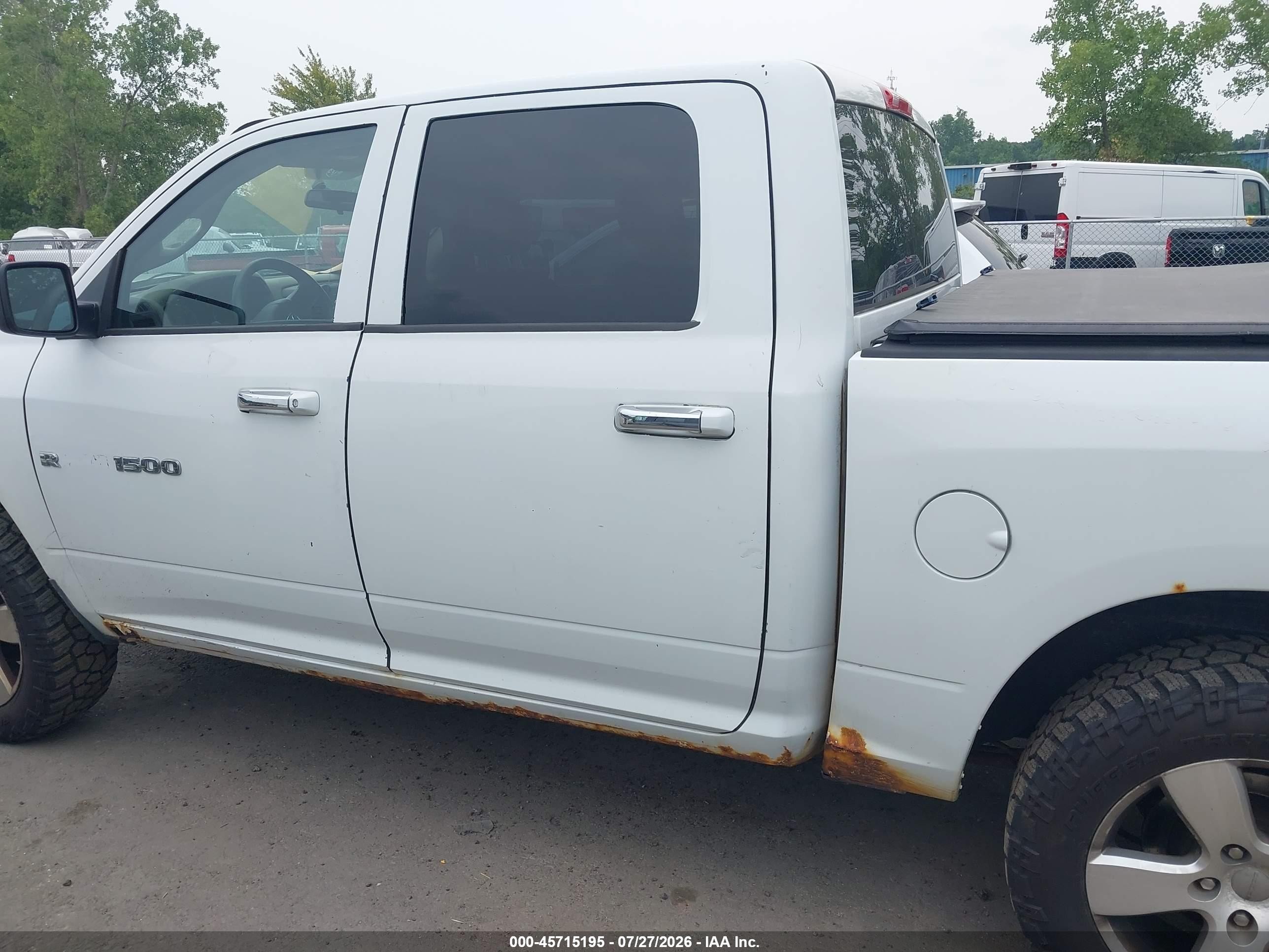 2012 Ram 1500 Express White vin: 1C6RD7KT5CS176683