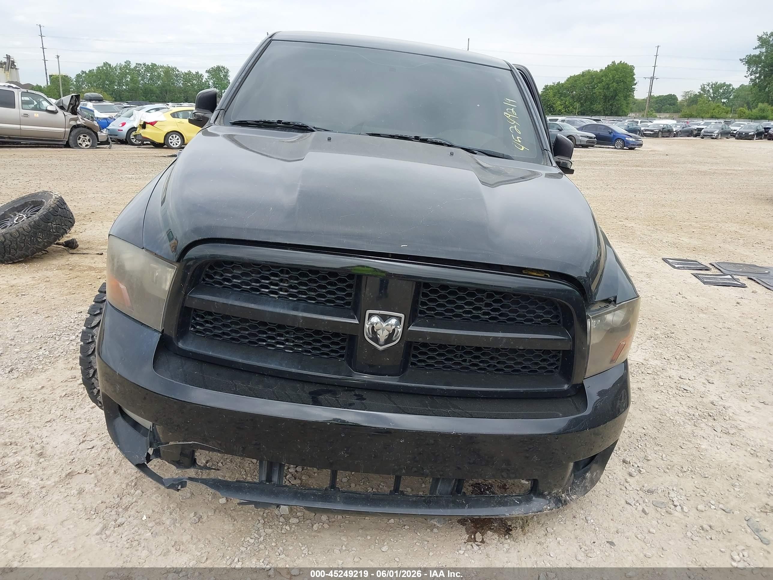 2012 Ram 1500 St Black vin: 1C6RD7KT6CS234204