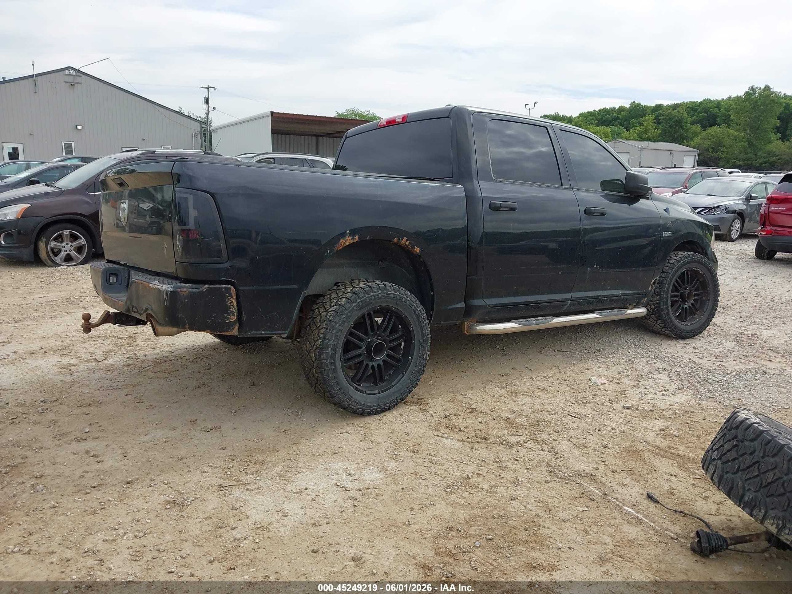 2012 Ram 1500 St Black vin: 1C6RD7KT6CS234204