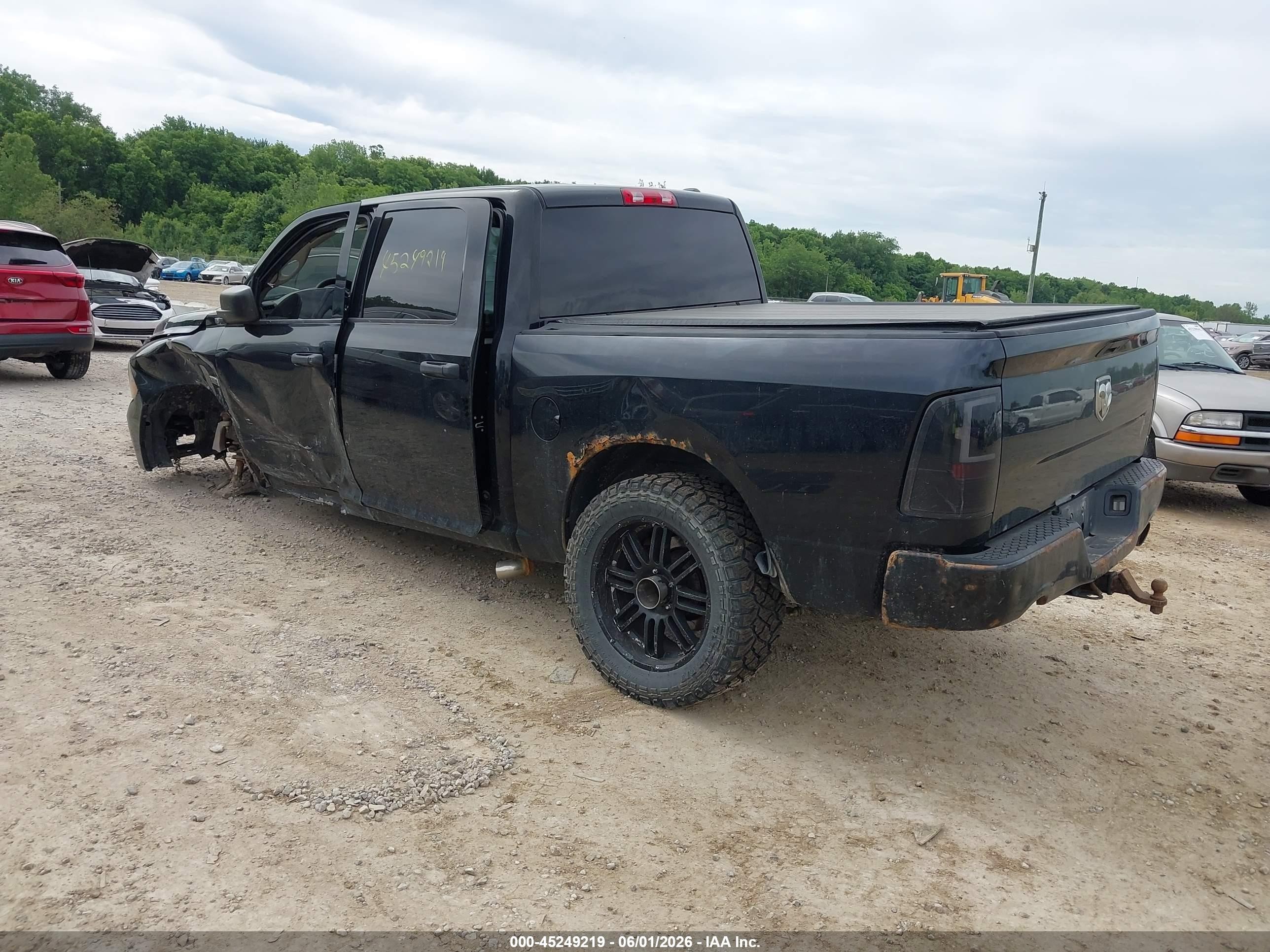 2012 Ram 1500 St Black vin: 1C6RD7KT6CS234204