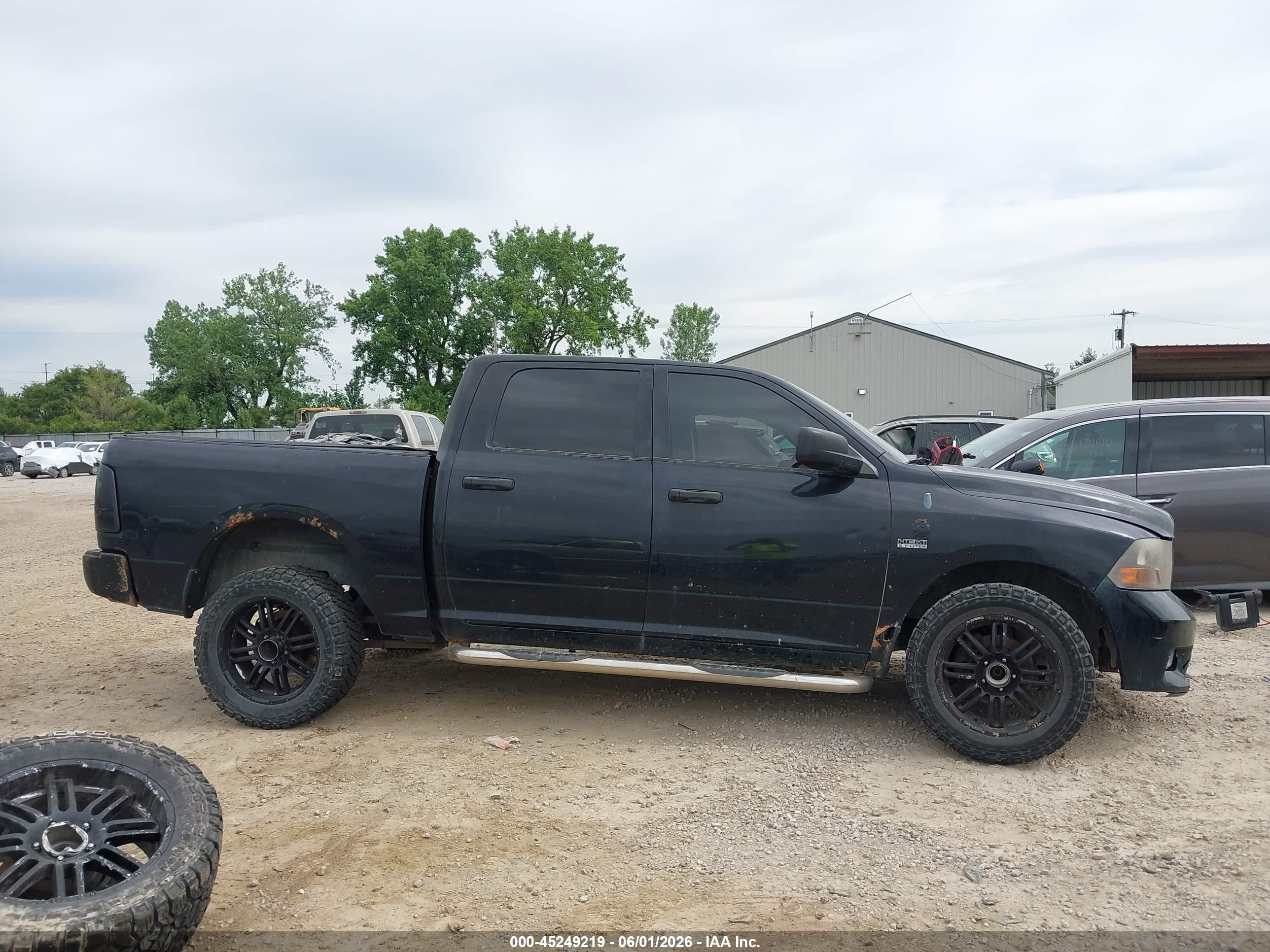 2012 Ram 1500 St Black vin: 1C6RD7KT6CS234204