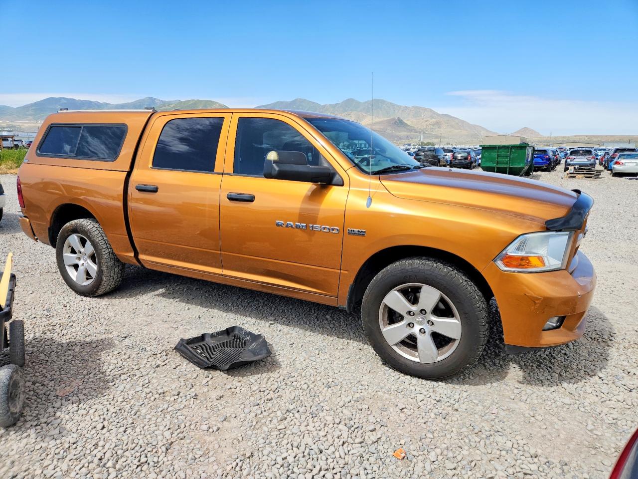 2012 Dodge Ram 1500 St Orange vin: 1C6RD7KT6CS284116