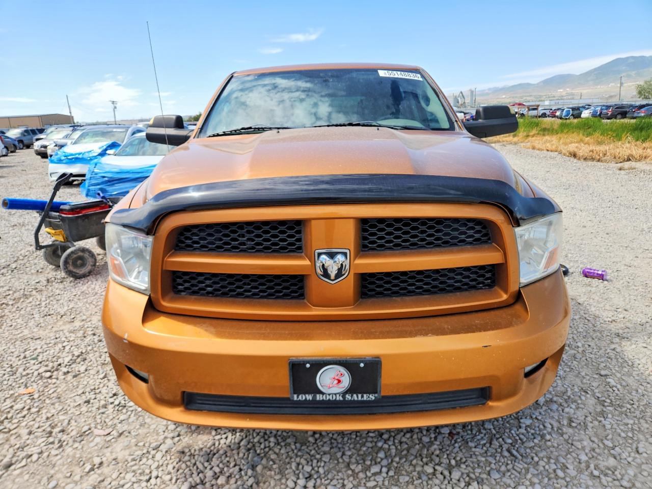 2012 Dodge Ram 1500 St Orange vin: 1C6RD7KT6CS284116