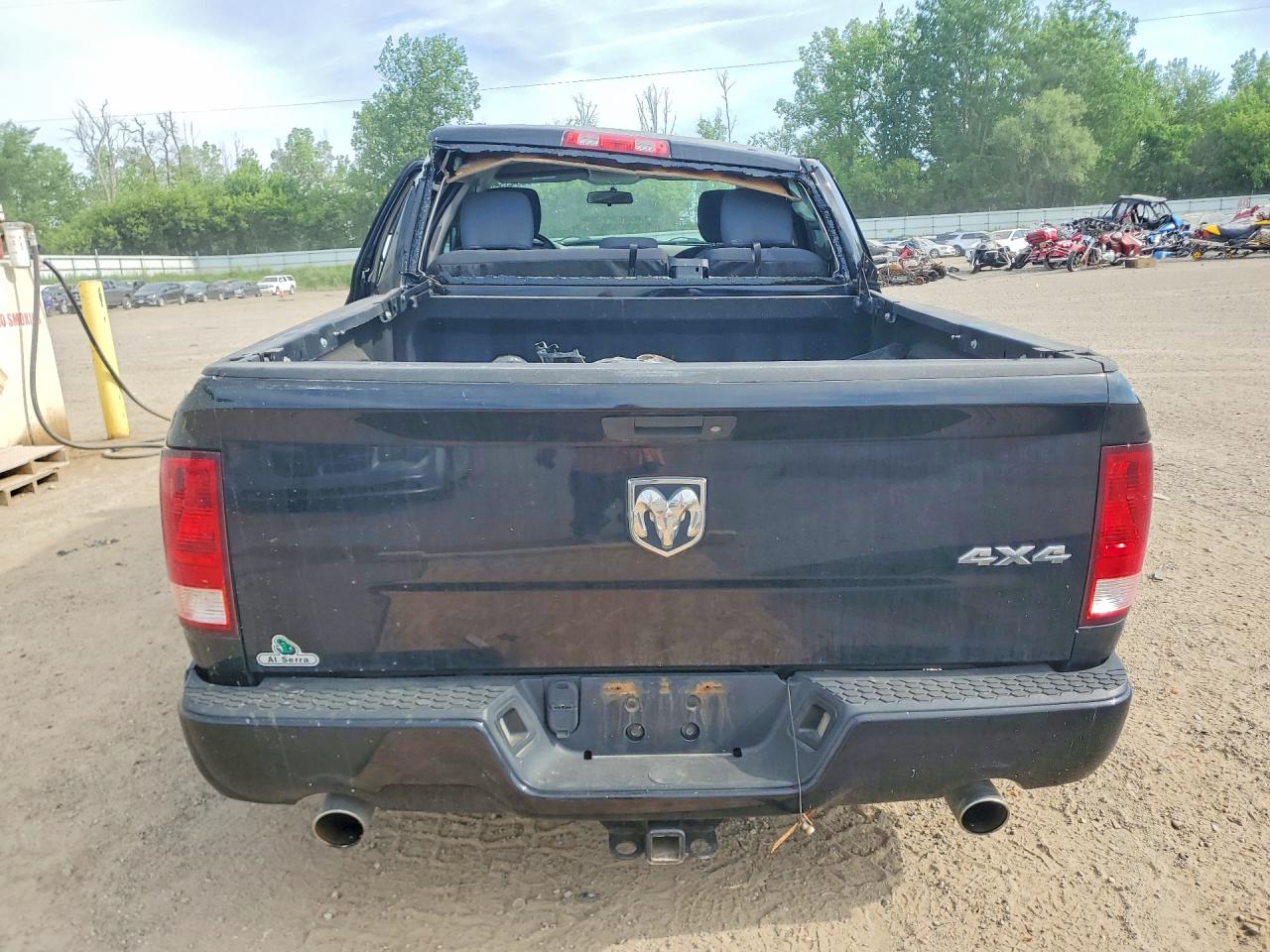 2012 Dodge Ram 1500 St Black vin: 1C6RD7KT6CS320239