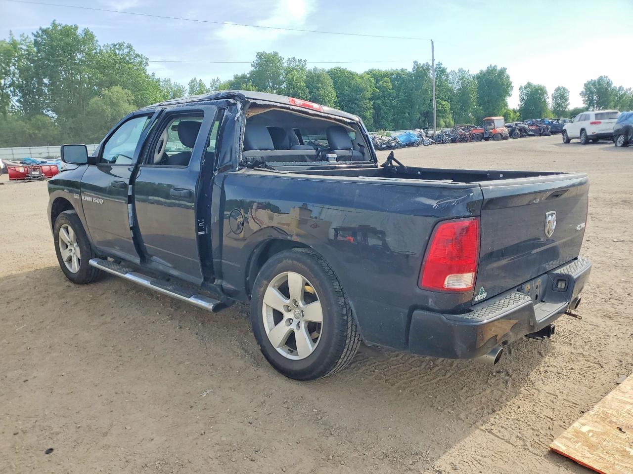 2012 Dodge Ram 1500 St Black vin: 1C6RD7KT6CS320239