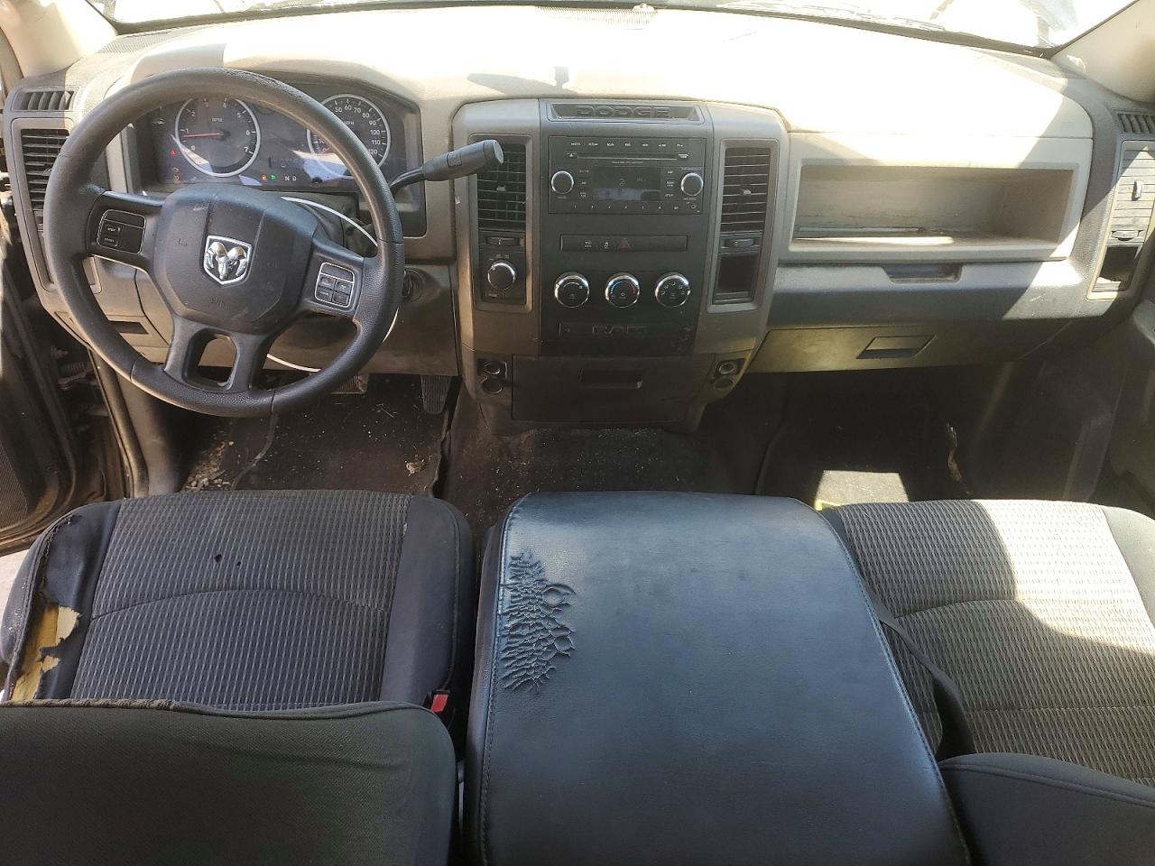 2012 Dodge Ram 1500 St Черный vin: 1C6RD7KT7CS140154