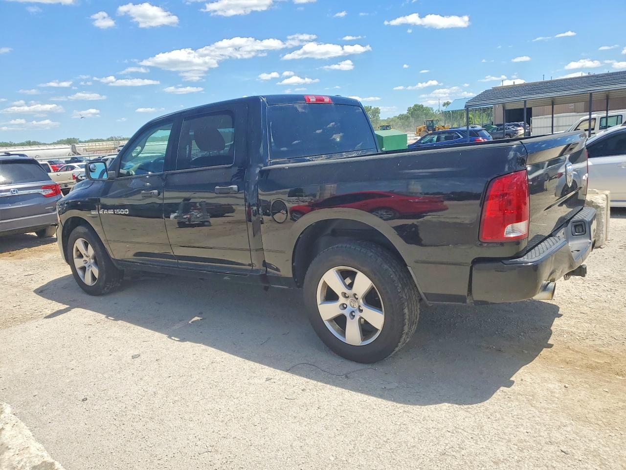 2012 Dodge Ram 1500 St Черный vin: 1C6RD7KT7CS140154