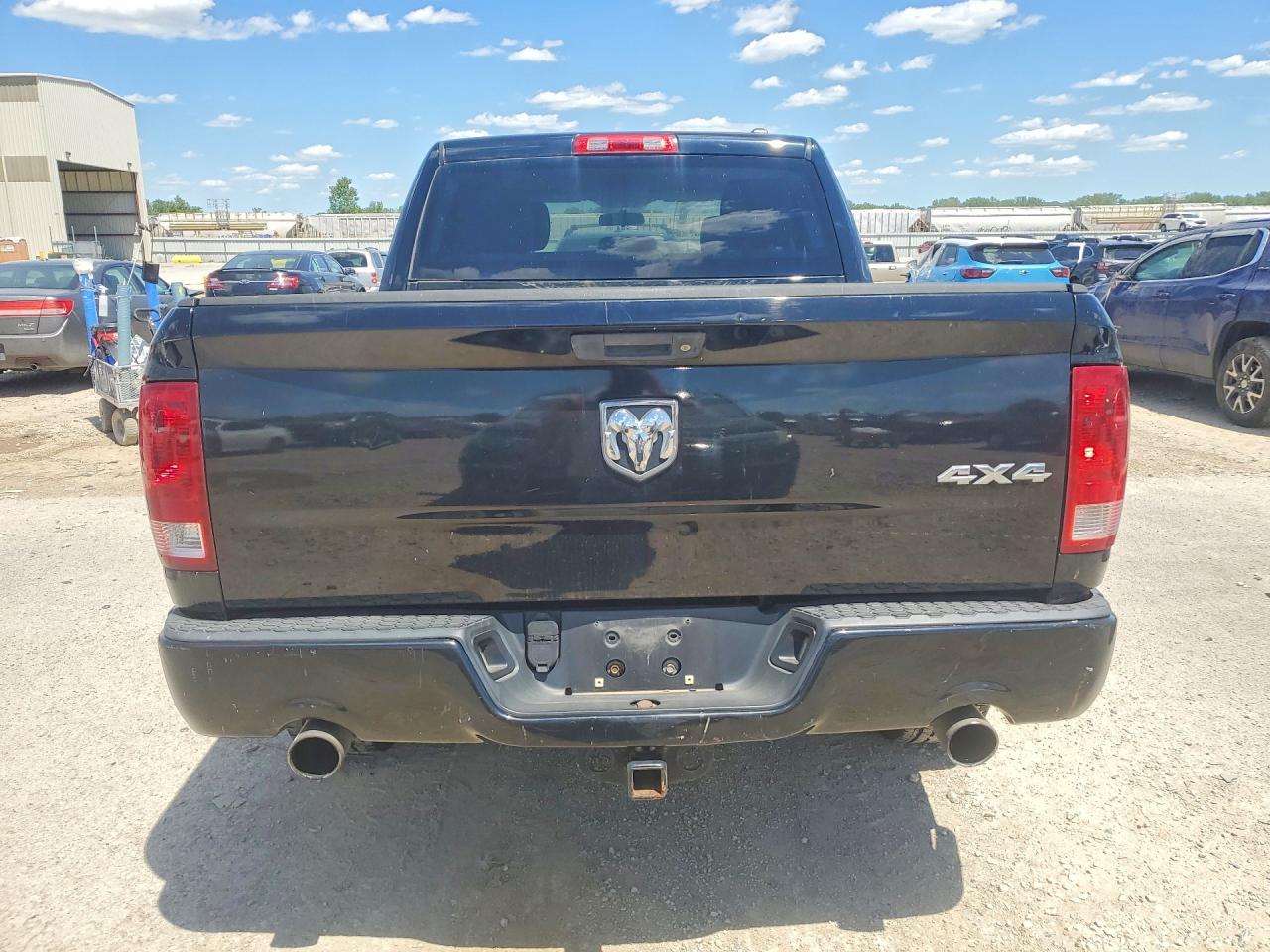 2012 Dodge Ram 1500 St Черный vin: 1C6RD7KT7CS140154