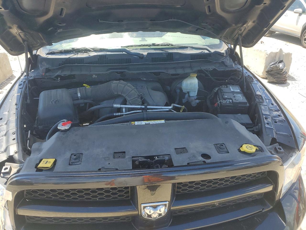 2012 Dodge Ram 1500 St Черный vin: 1C6RD7KT7CS140154