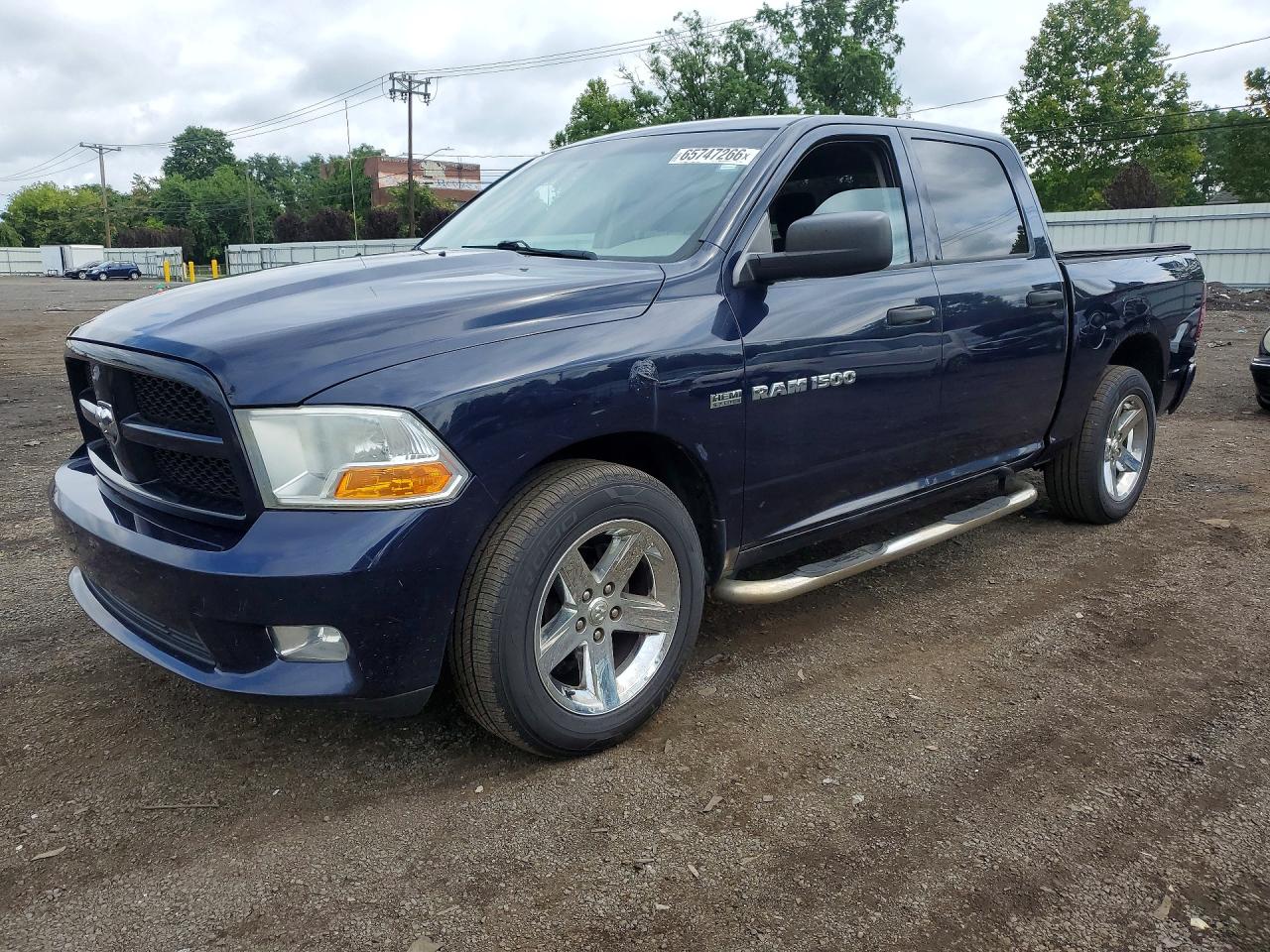 2012 Dodge Ram 1500 St Blue vin: 1C6RD7KT9CS244533