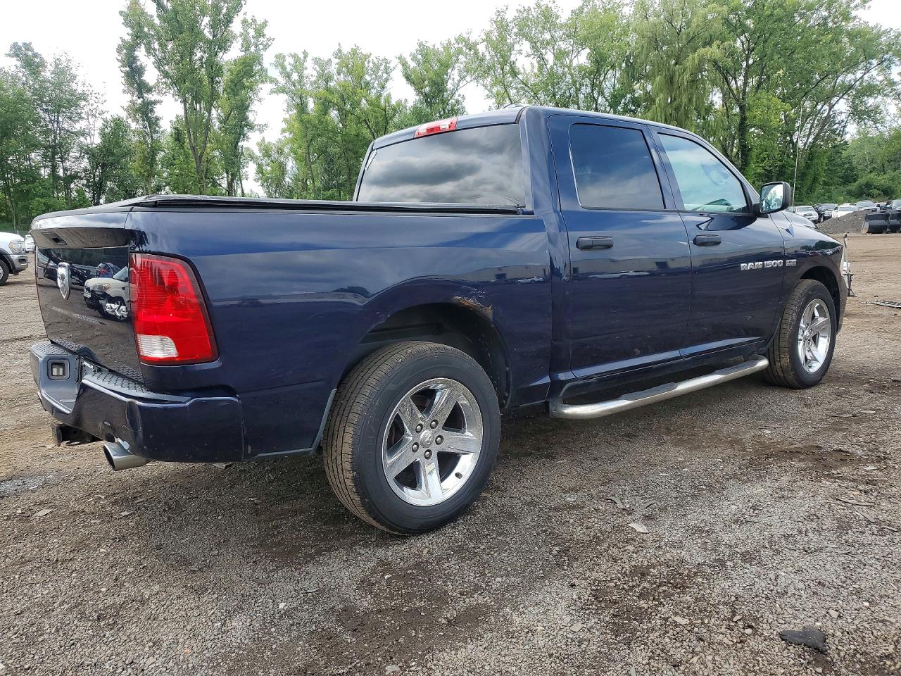 2012 Dodge Ram 1500 St Blue vin: 1C6RD7KT9CS244533