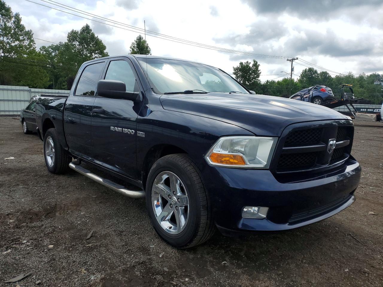 2012 Dodge Ram 1500 St Blue vin: 1C6RD7KT9CS244533