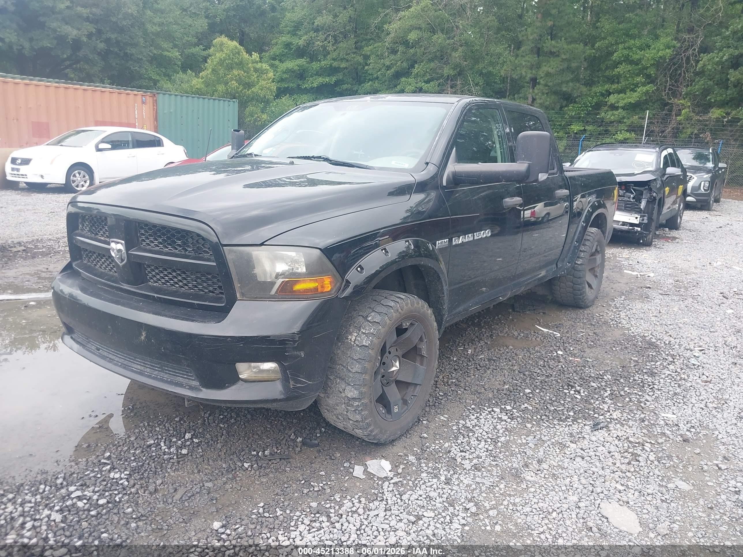 2012 Ram 1500 St Black vin: 1C6RD7KT9CS340534