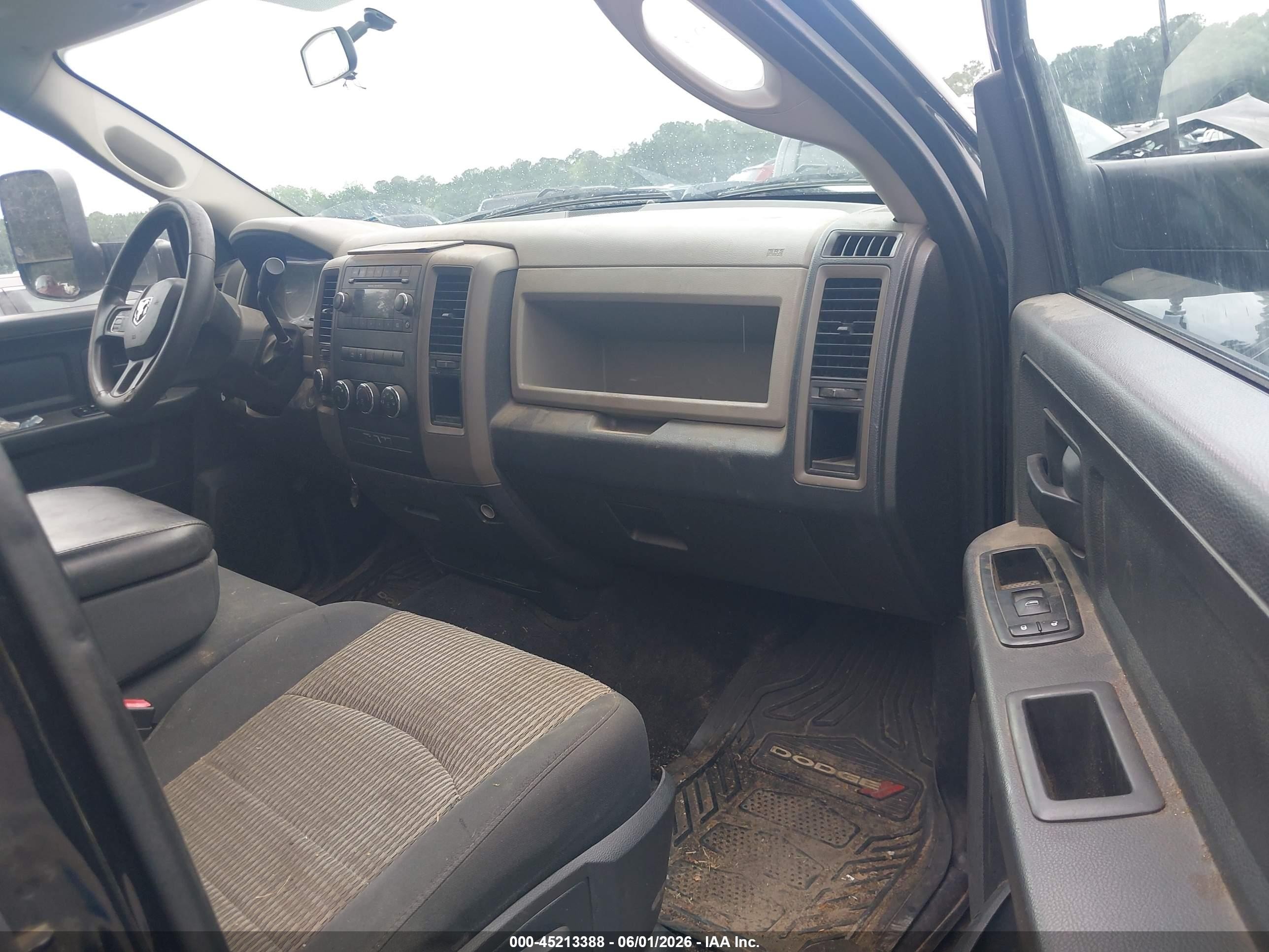 2012 Ram 1500 St Black vin: 1C6RD7KT9CS340534