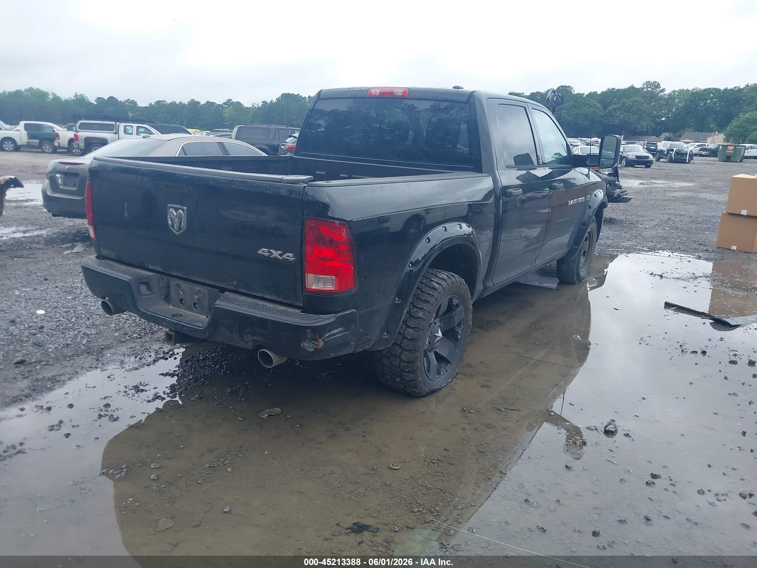 2012 Ram 1500 St Black vin: 1C6RD7KT9CS340534