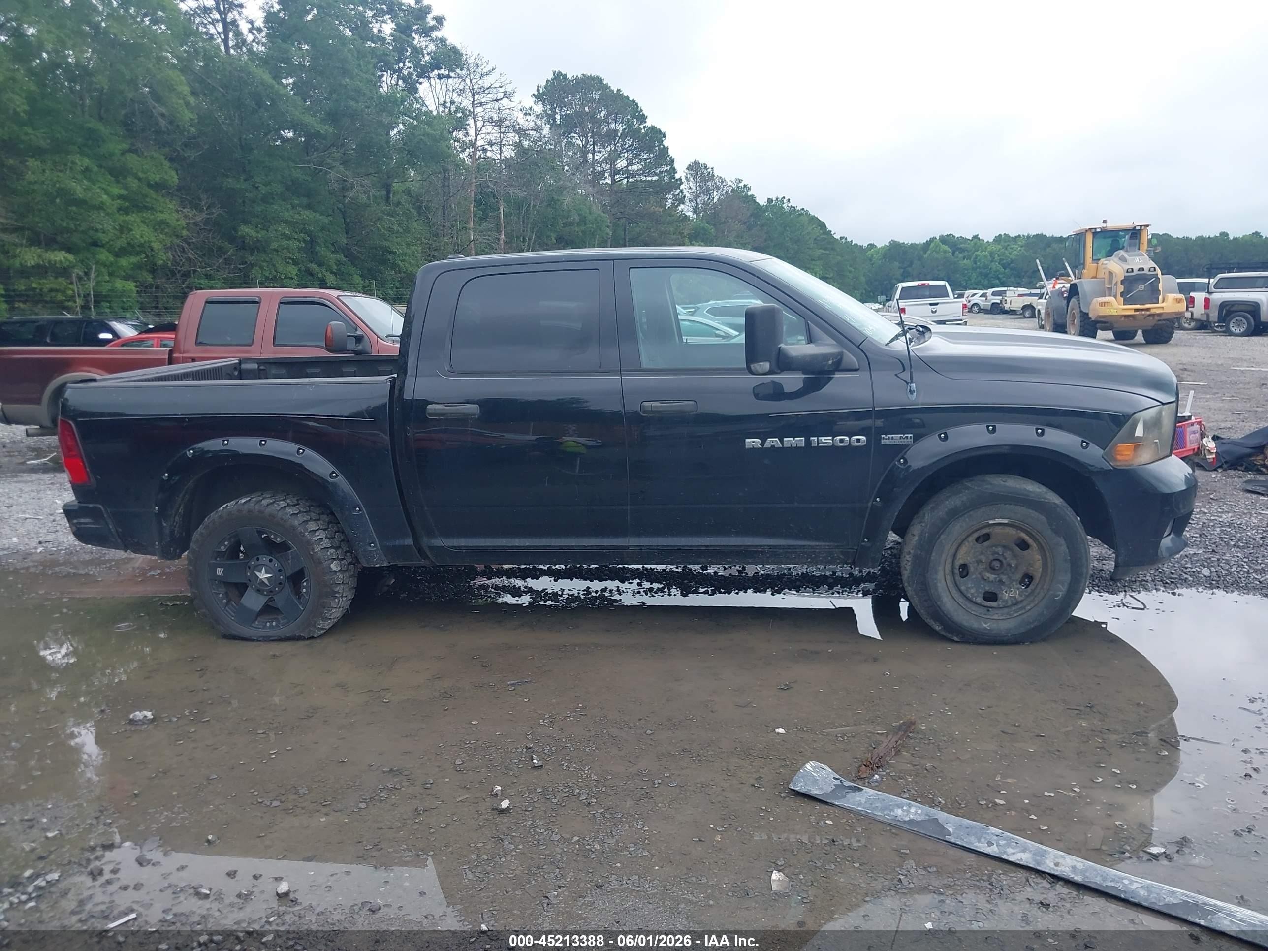 2012 Ram 1500 St Black vin: 1C6RD7KT9CS340534