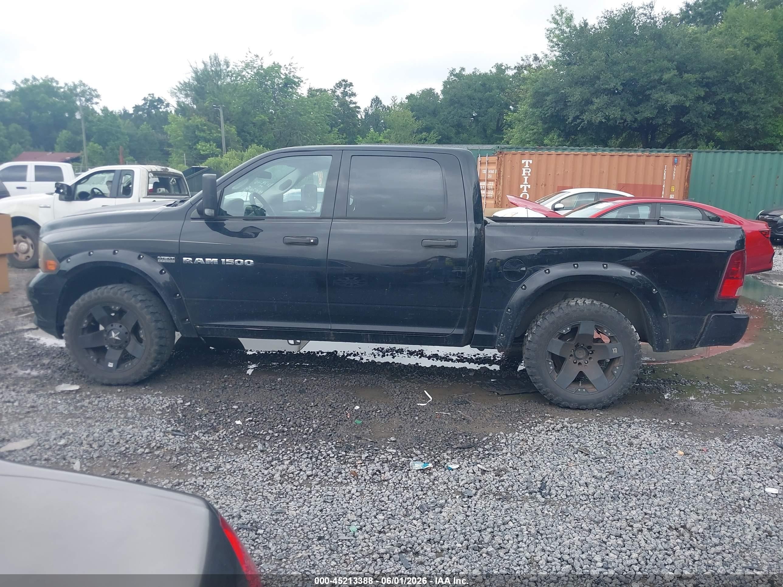 2012 Ram 1500 St Black vin: 1C6RD7KT9CS340534