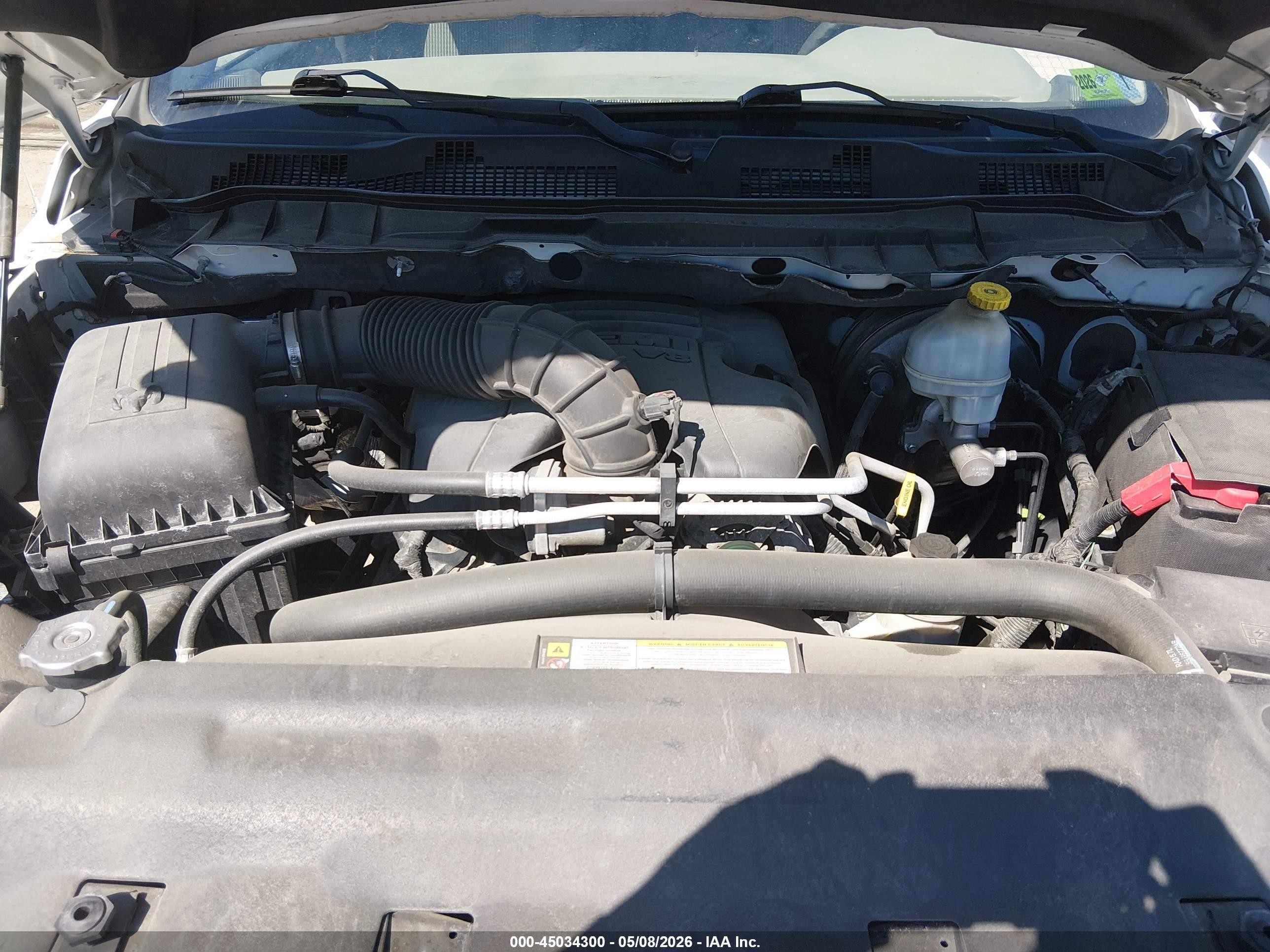 2012 Ram 1500 St White vin: 1C6RD7KTXCS208446