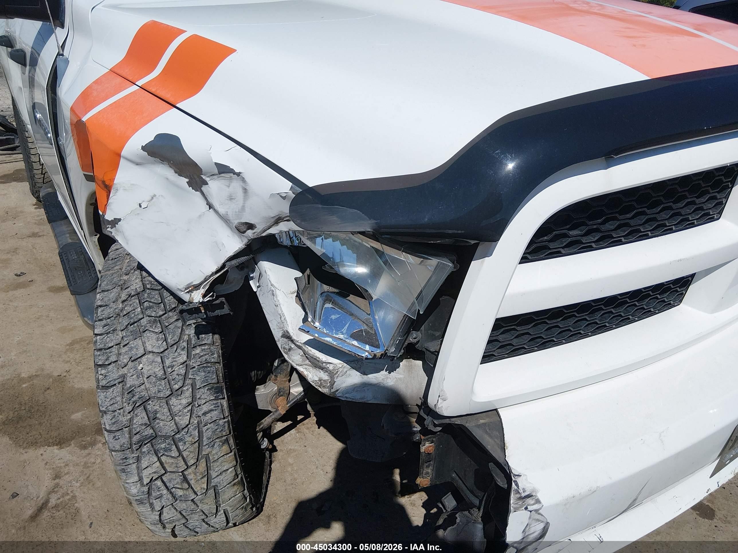 2012 Ram 1500 St White vin: 1C6RD7KTXCS208446