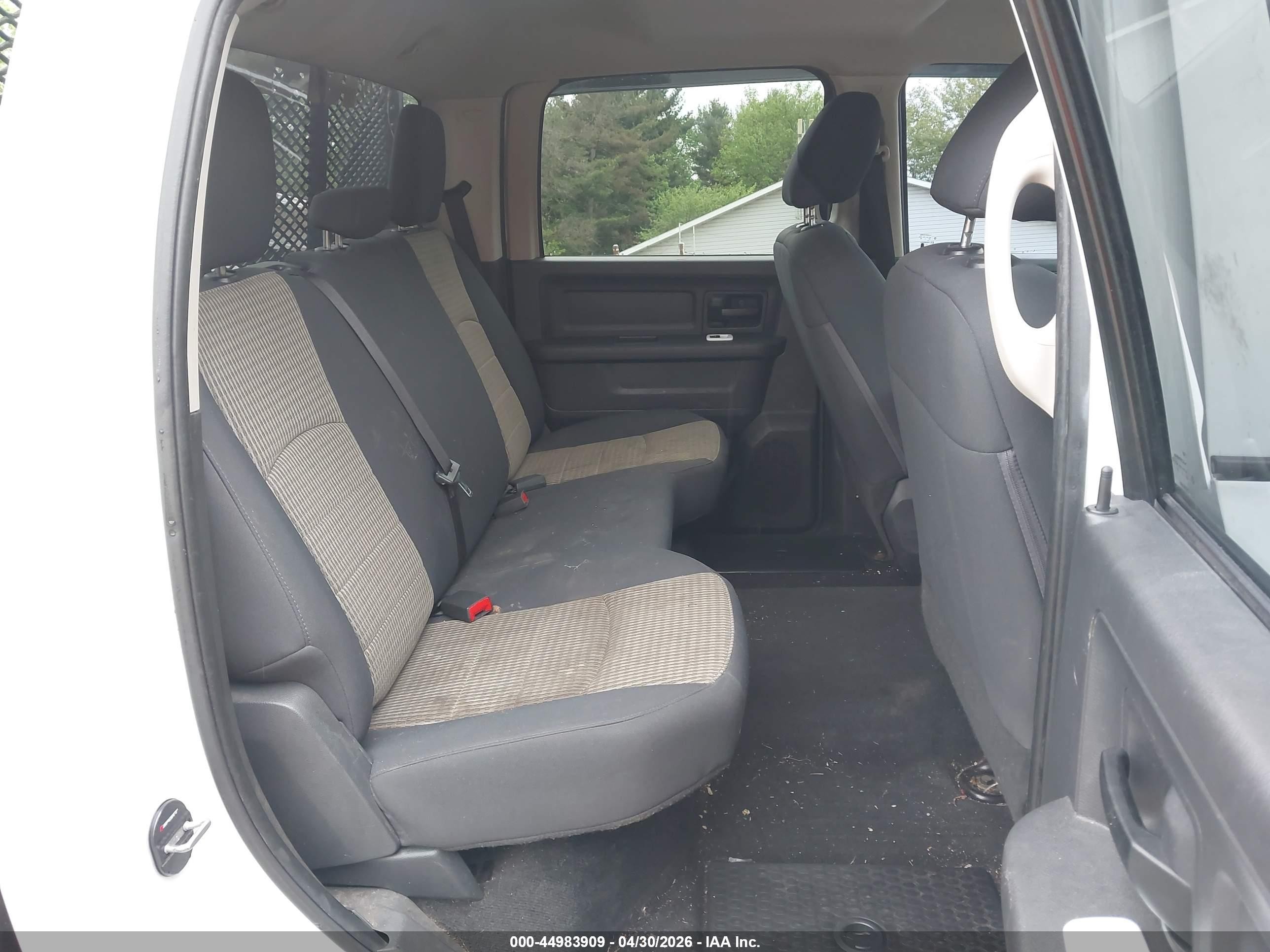 2012 Ram 1500 St White vin: 1C6RD7KTXCS234495