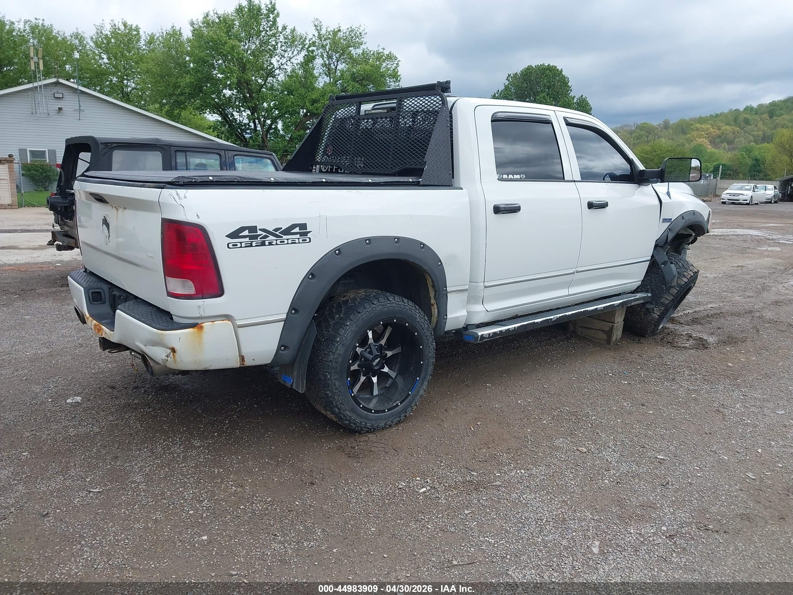 2012 Ram 1500 St White vin: 1C6RD7KTXCS234495