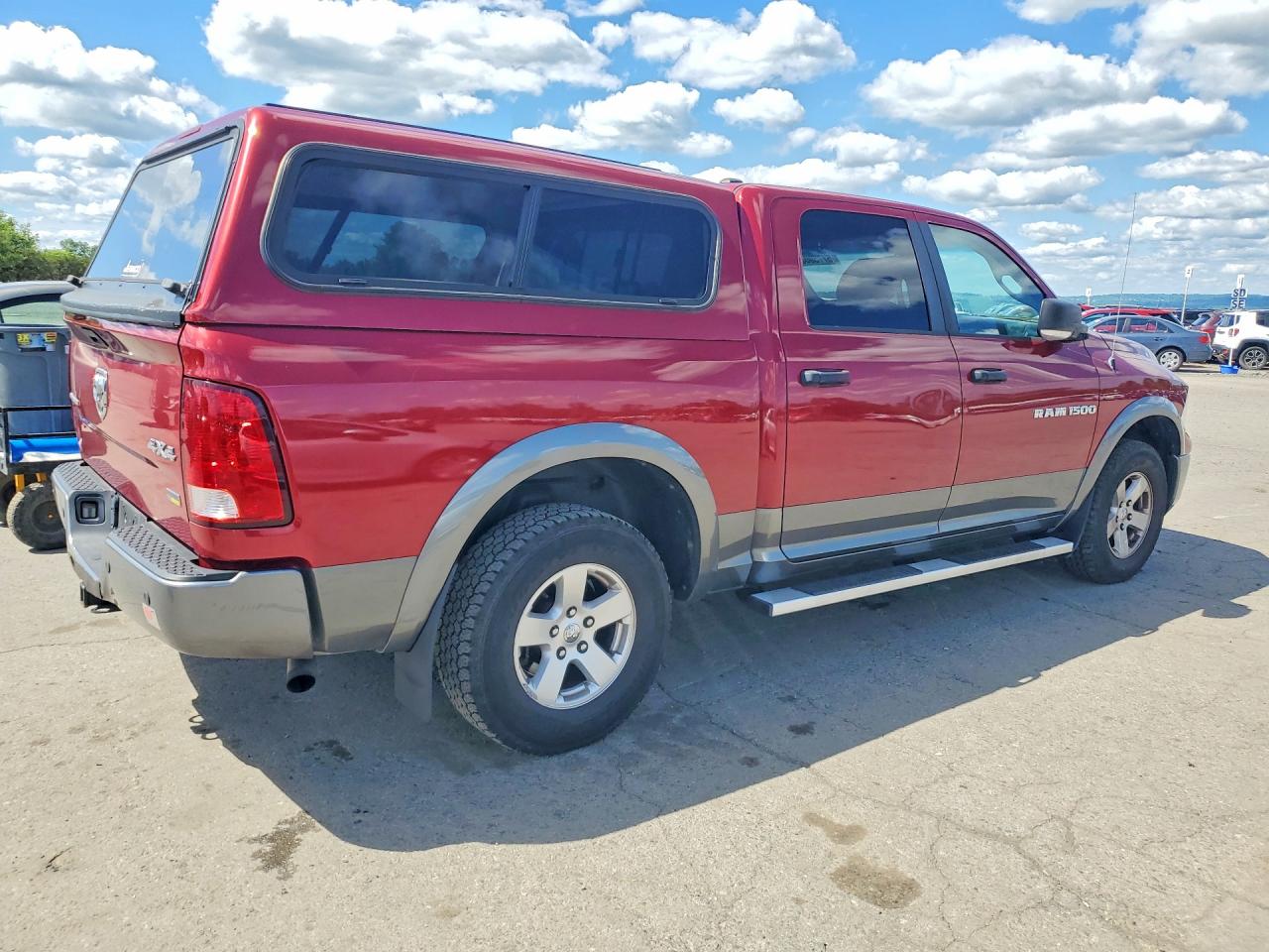 2012 Dodge Ram 1500 Slt Red vin: 1C6RD7LP8CS267593