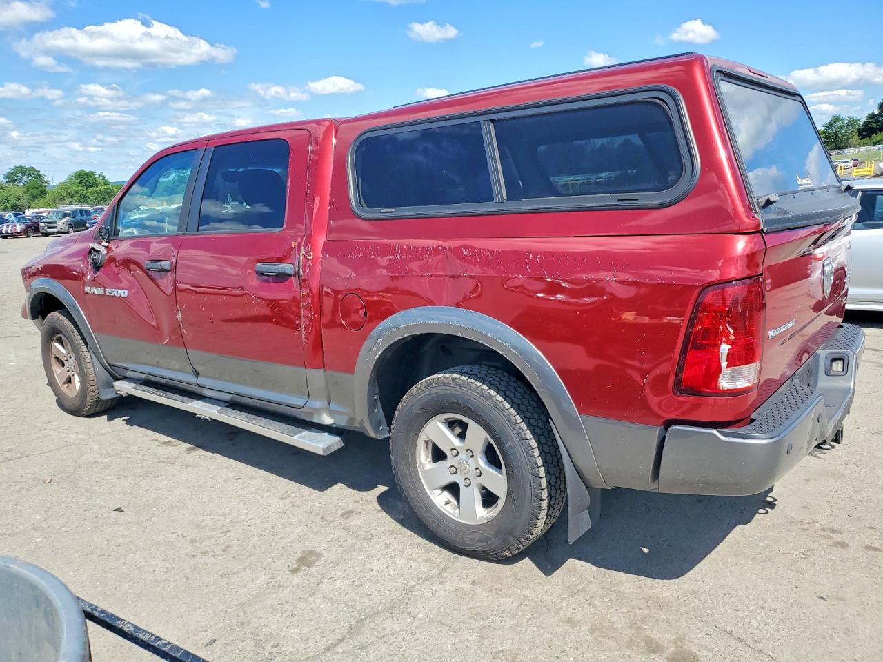 2012 Dodge Ram 1500 Slt Red vin: 1C6RD7LP8CS267593