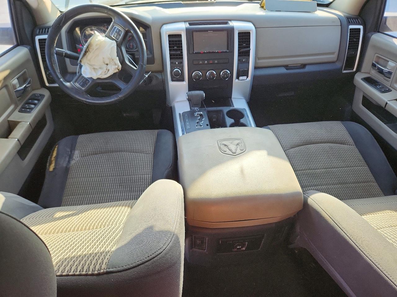 2012 Dodge Ram 1500 Slt Black vin: 1C6RD7LT0CS210091
