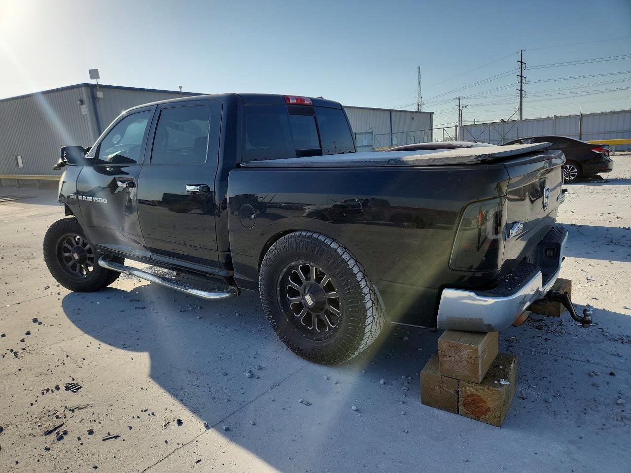 2012 Dodge Ram 1500 Slt Black vin: 1C6RD7LT0CS210091