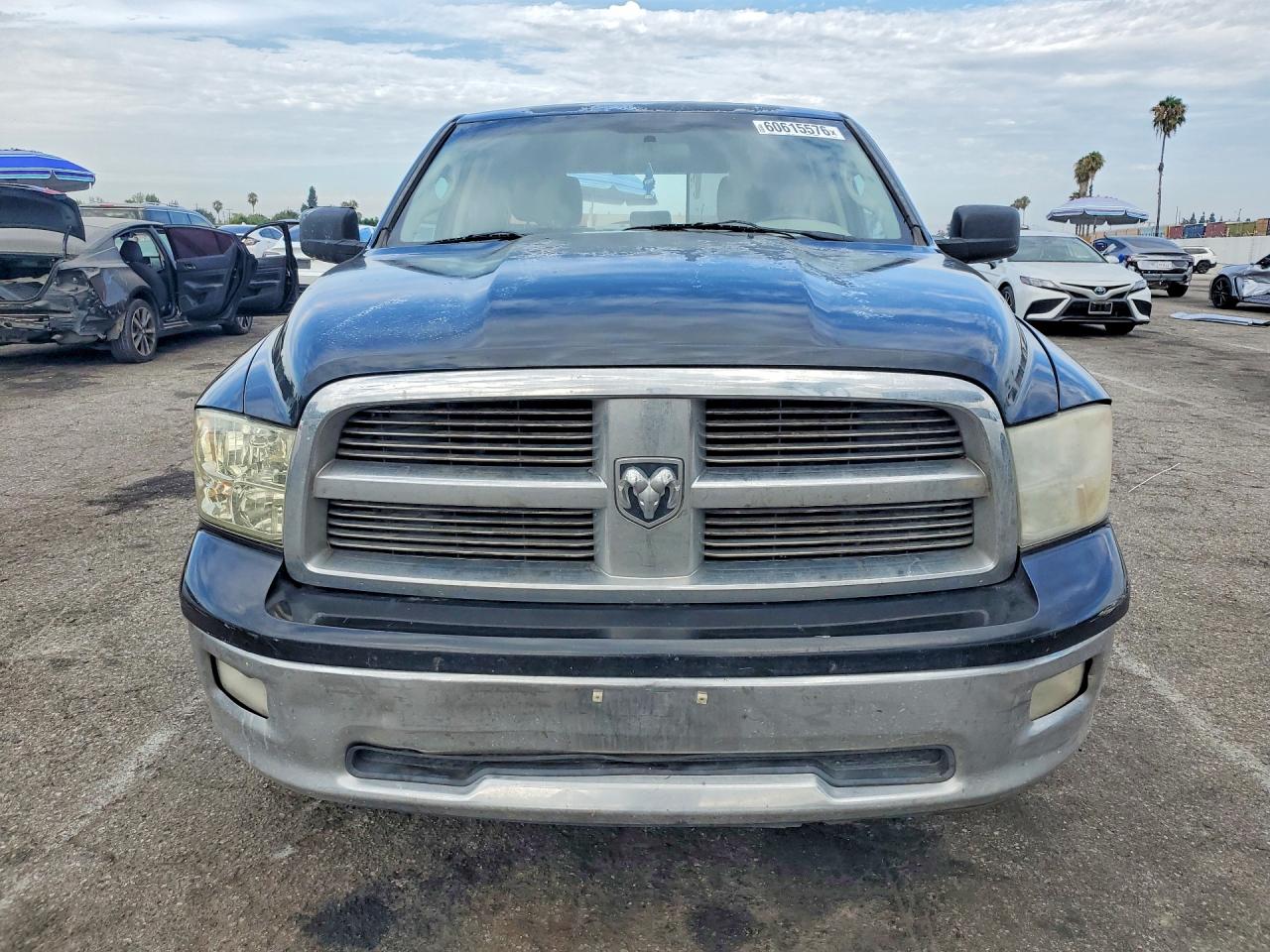 2012 Dodge Ram 1500 Slt Black vin: 1C6RD7LT0CS241017