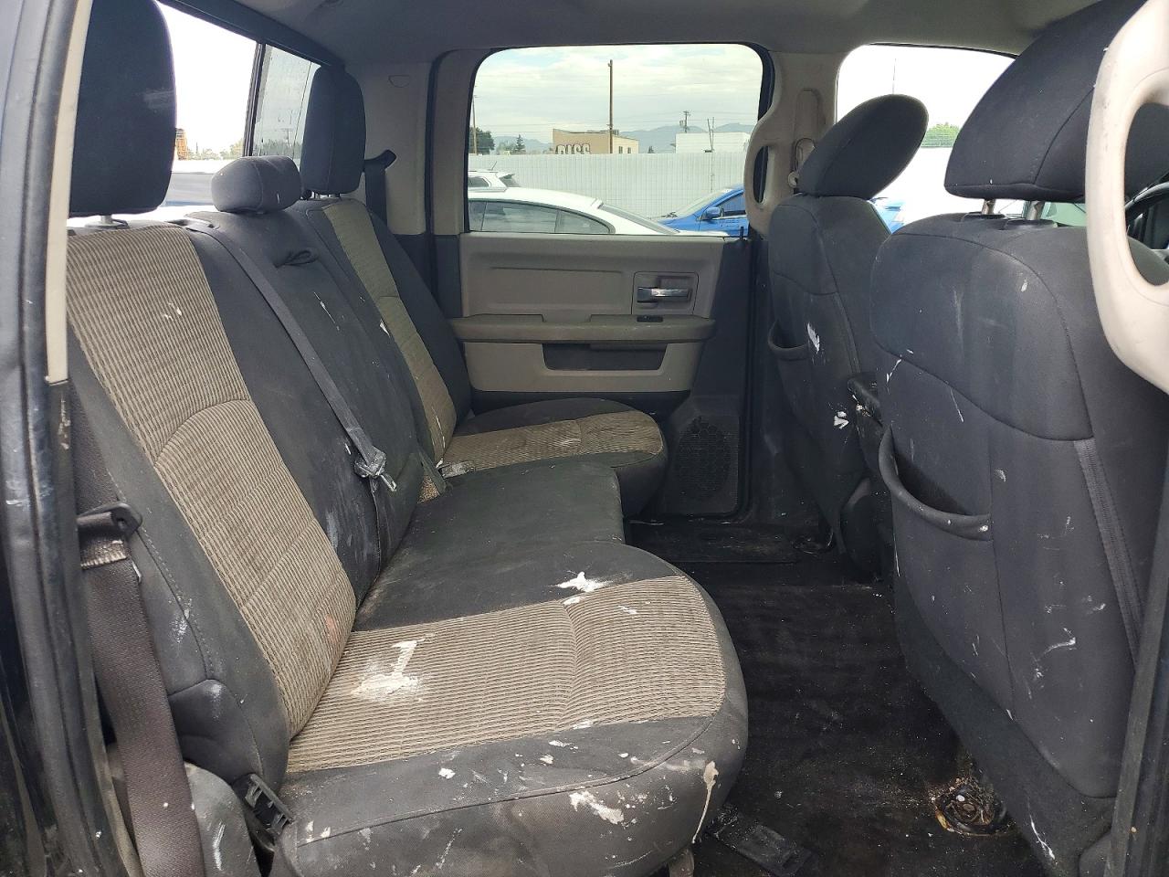 2012 Dodge Ram 1500 Slt Black vin: 1C6RD7LT0CS241017