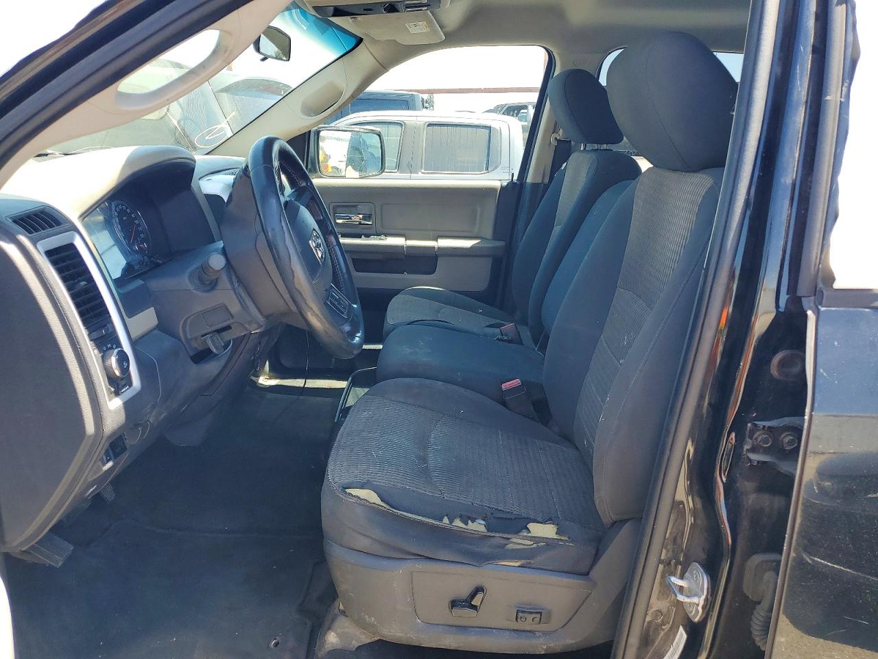 2012 Dodge Ram 1500 Slt Black vin: 1C6RD7LT0CS241017