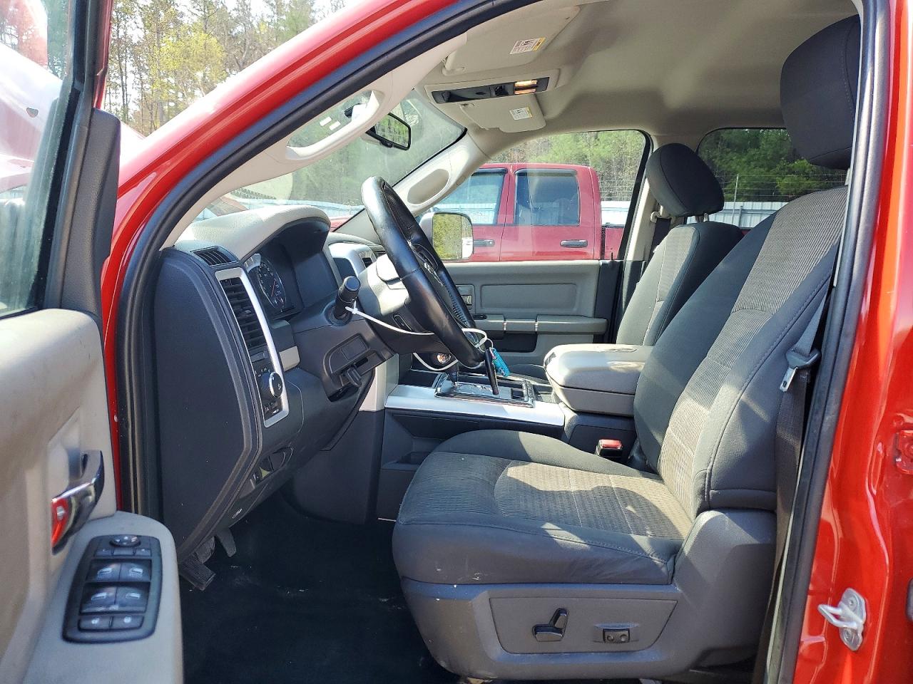 2012 Dodge Ram 1500 Slt Red vin: 1C6RD7LT0CS247707