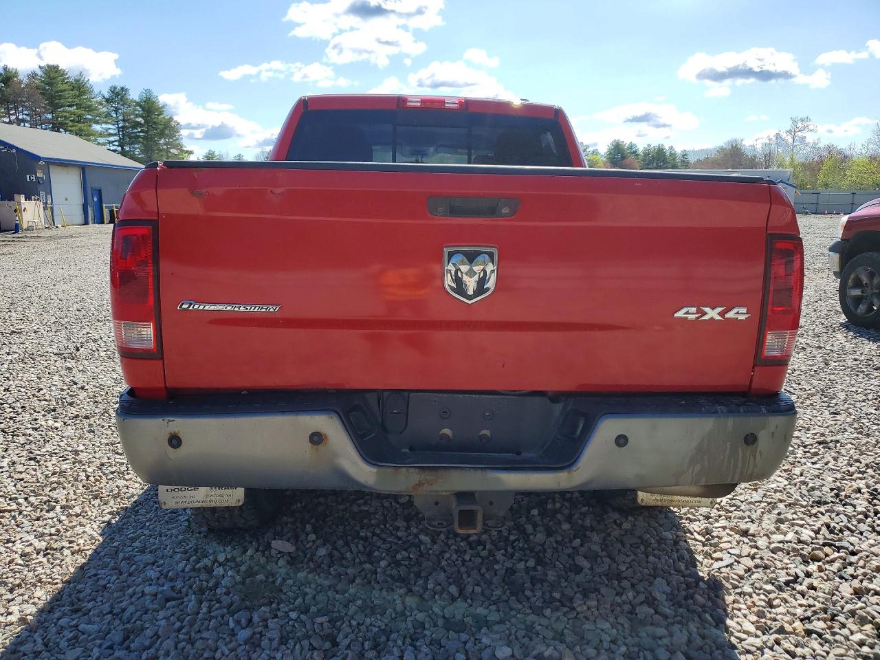 2012 Dodge Ram 1500 Slt Red vin: 1C6RD7LT0CS247707