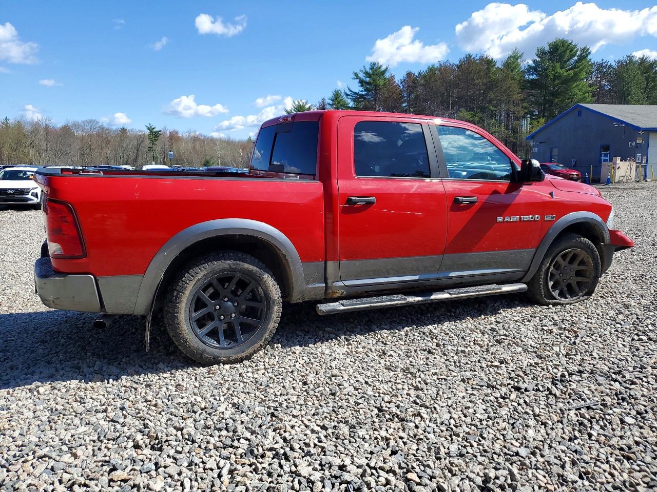 2012 Dodge Ram 1500 Slt Red vin: 1C6RD7LT0CS247707