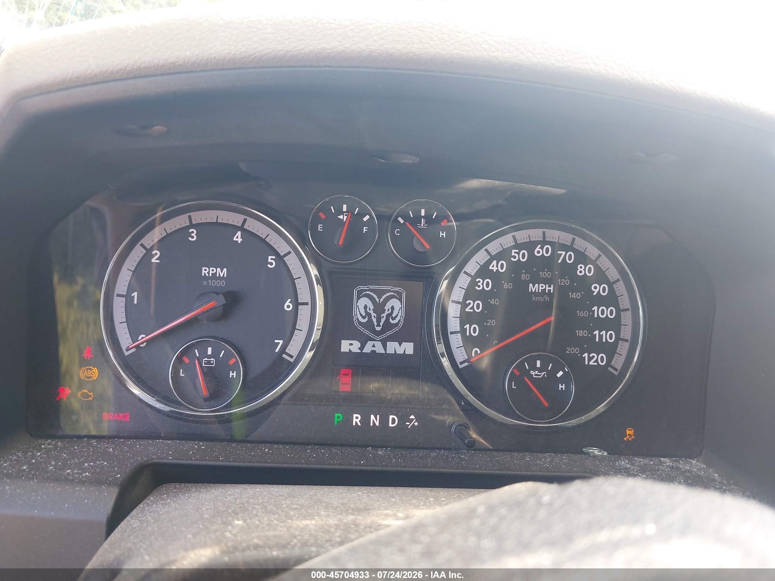 2012 Ram 1500 Big Horn Red vin: 1C6RD7LT0CS345586