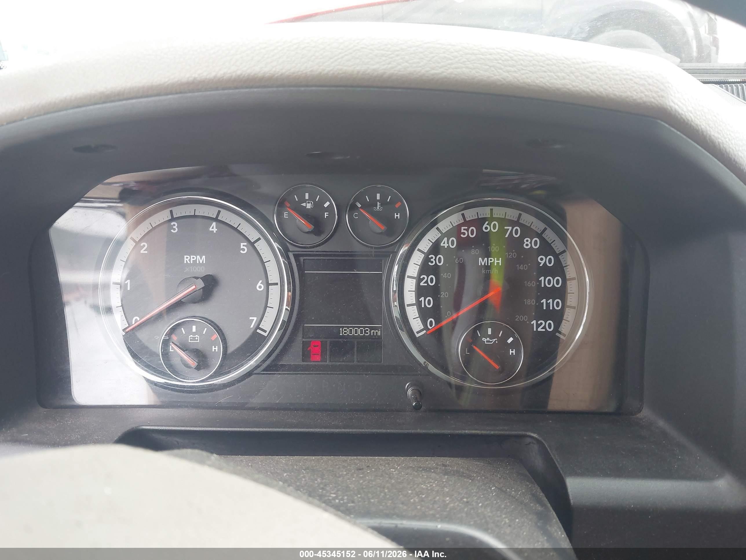 2012 Ram 1500 Slt Red vin: 1C6RD7LT1CS167753