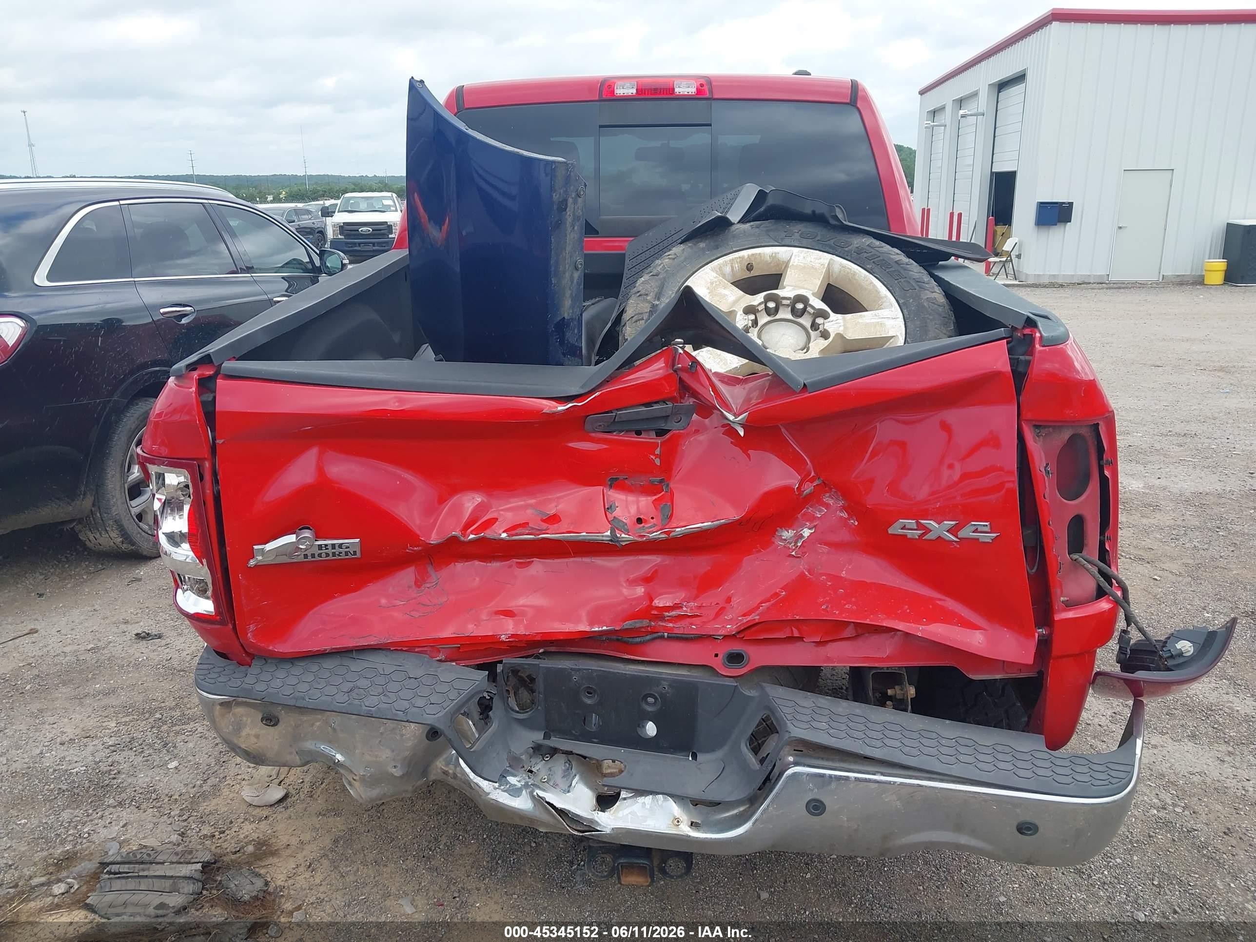 2012 Ram 1500 Slt Red vin: 1C6RD7LT1CS167753
