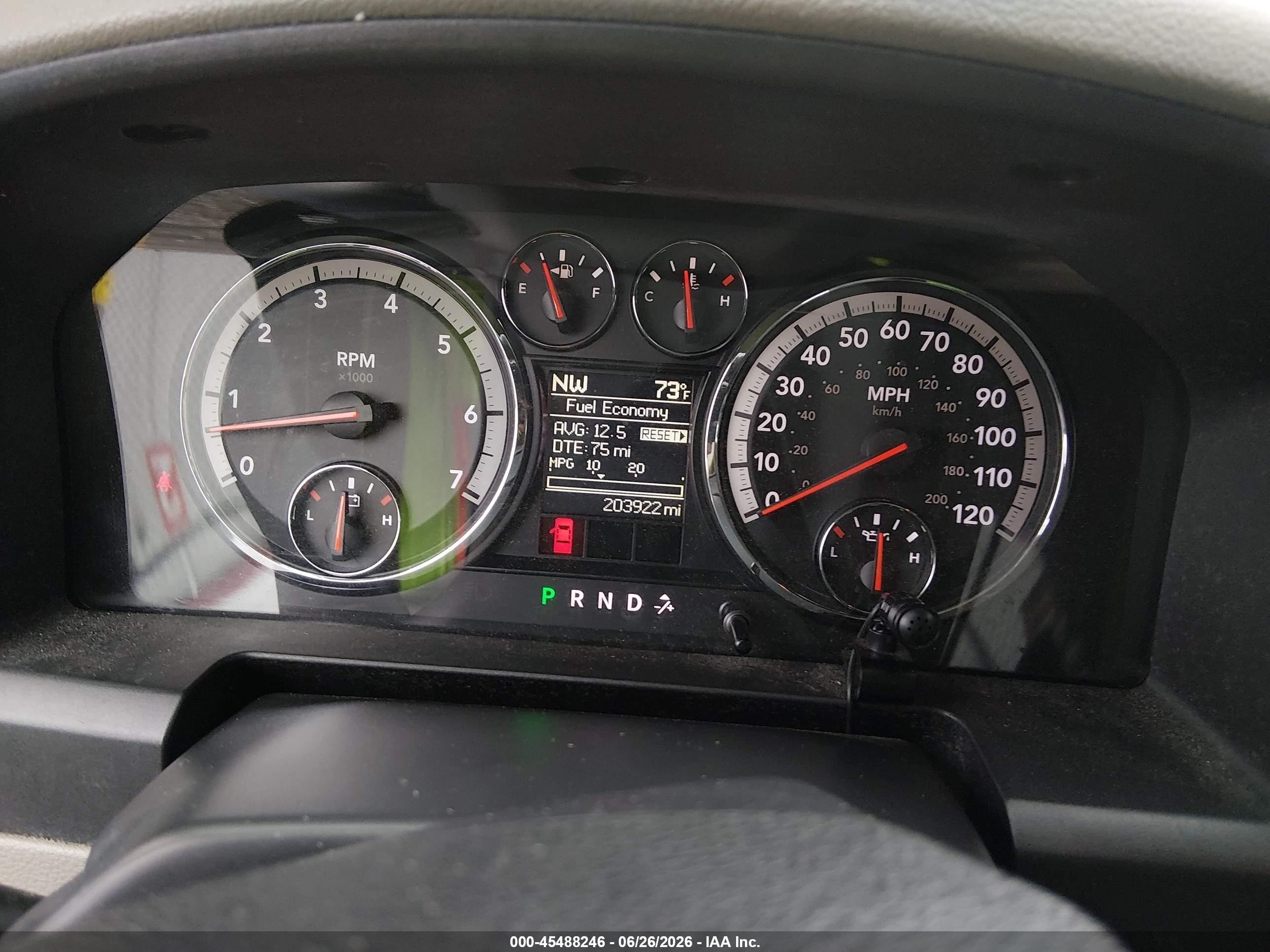 2012 Ram 1500 Big Horn Black vin: 1C6RD7LT1CS196153