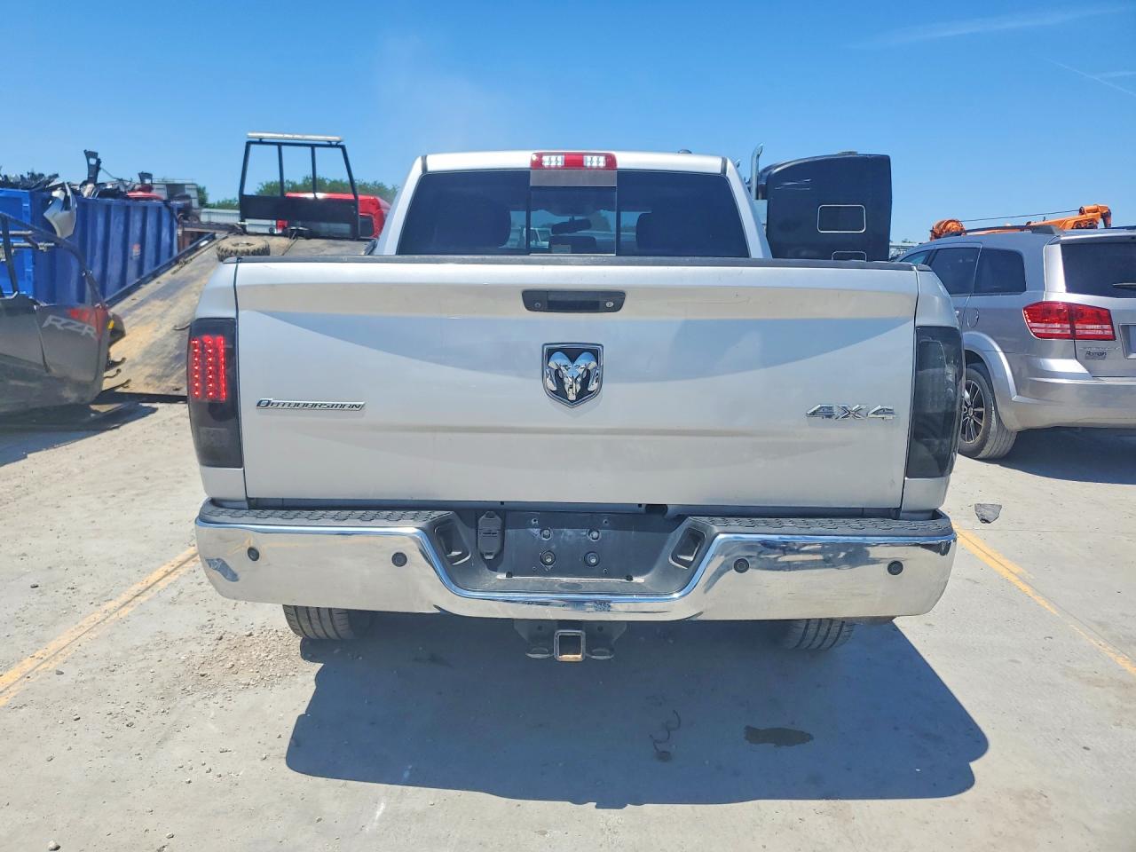 2012 Dodge Ram 1500 Slt Silver vin: 1C6RD7LT1CS201691