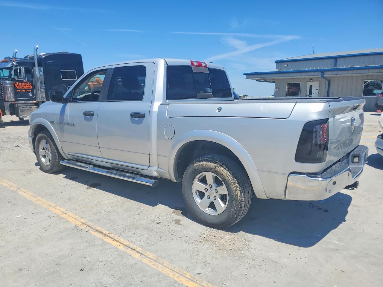 2012 Dodge Ram 1500 Slt Silver vin: 1C6RD7LT1CS201691