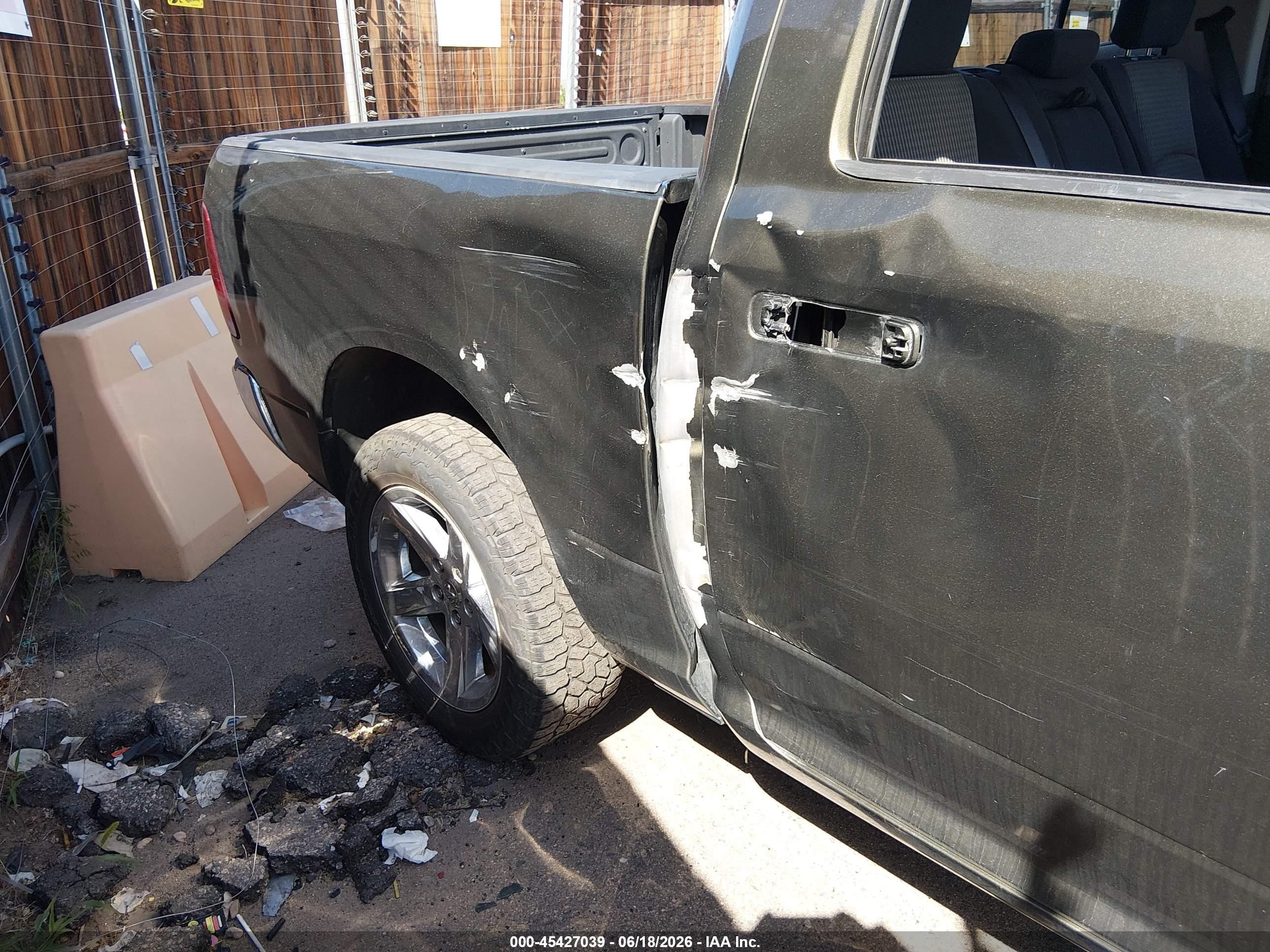 2012 Ram 1500 Slt Green vin: 1C6RD7LT1CS290775