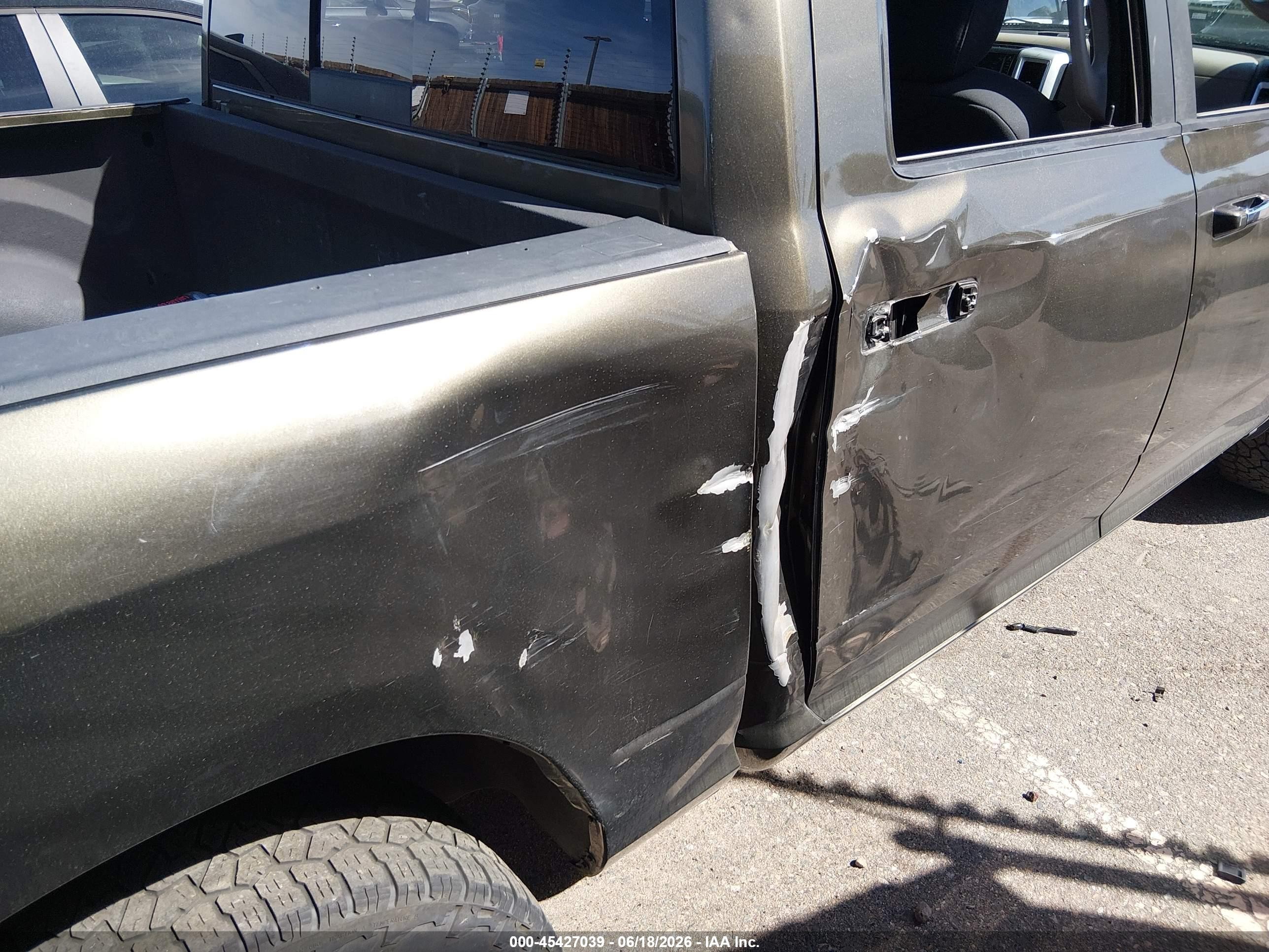 2012 Ram 1500 Slt Green vin: 1C6RD7LT1CS290775