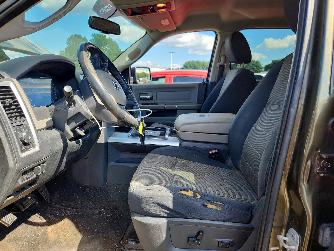 2012 Dodge Ram 1500 Slt Green vin: 1C6RD7LT2CS114026