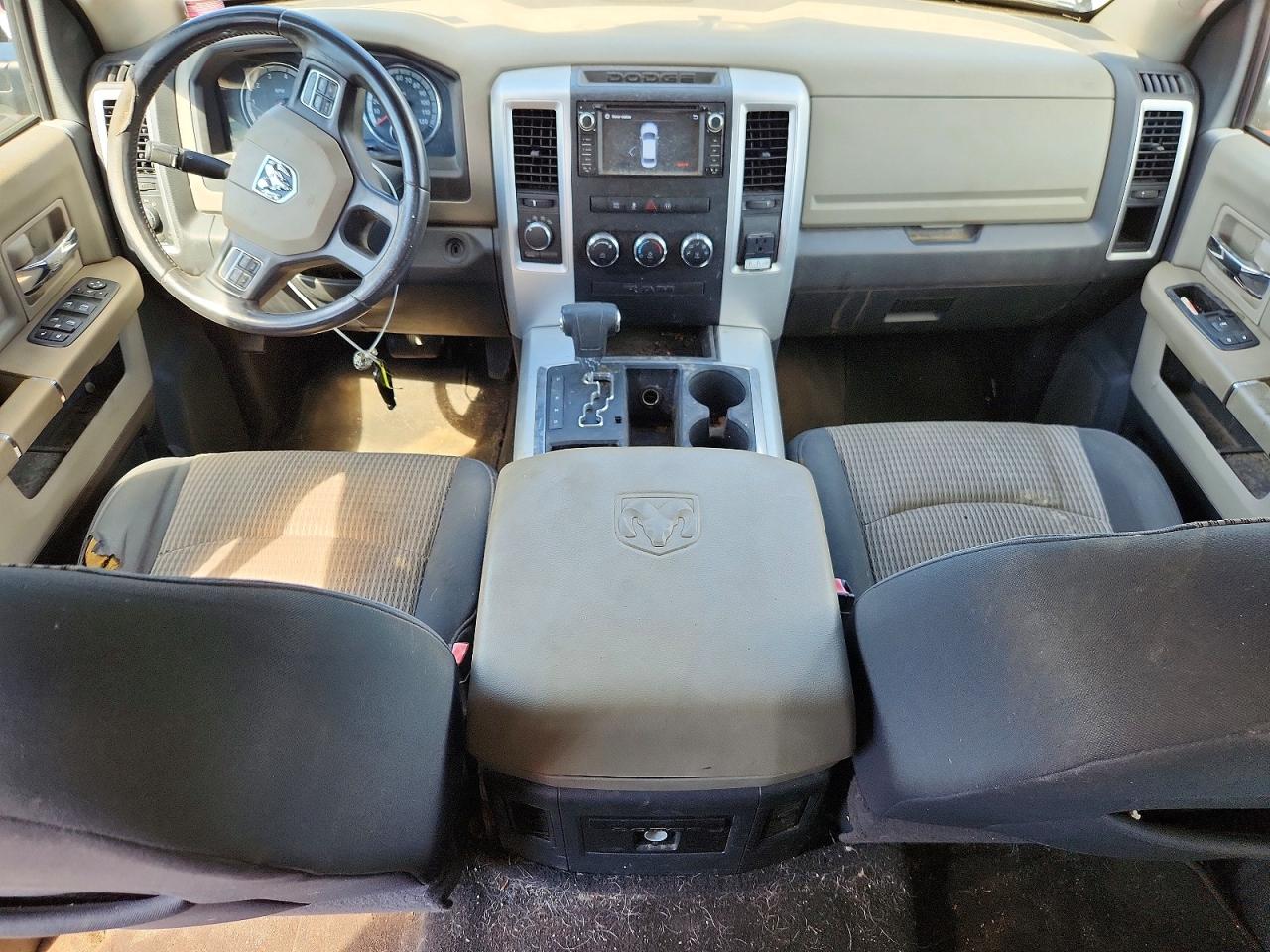 2012 Dodge Ram 1500 Slt Green vin: 1C6RD7LT2CS114026